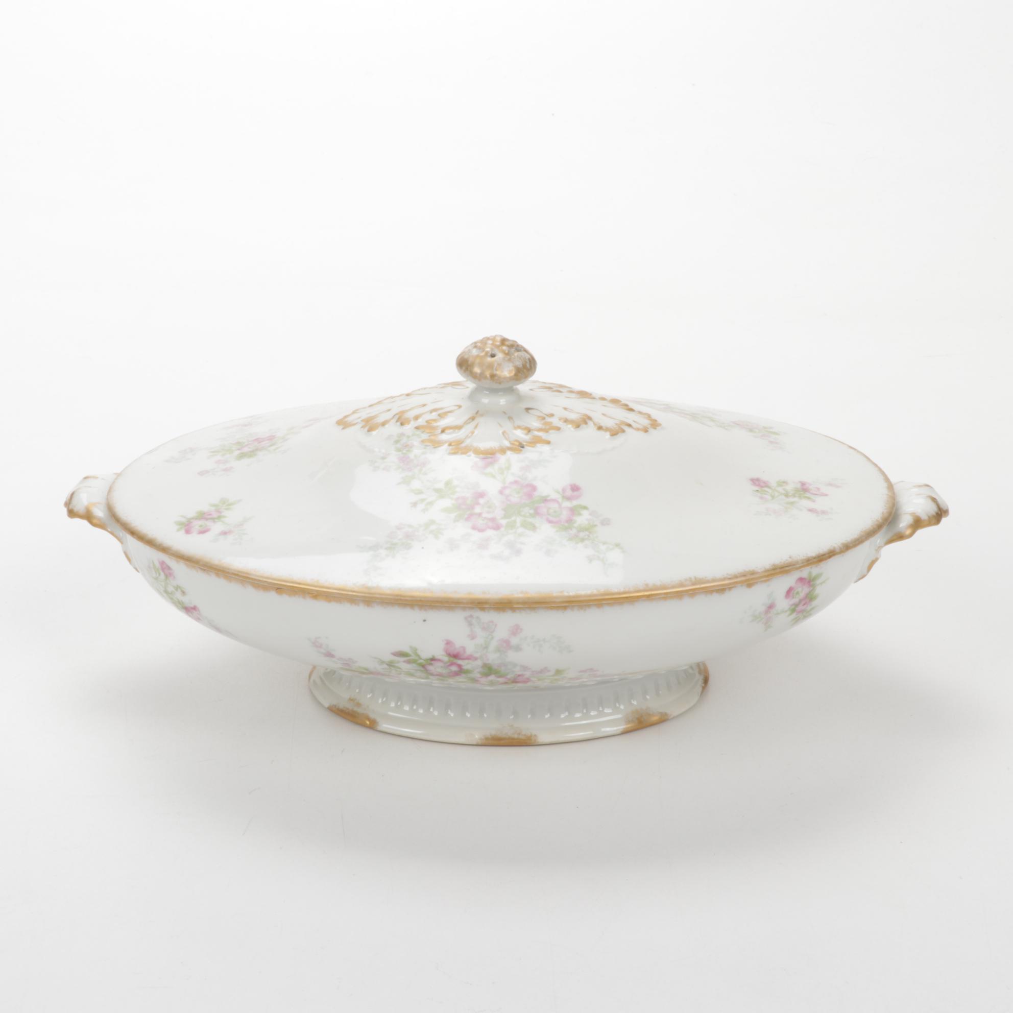 C. H. Field Haviland Limoges Dinner and Serveware, Early to Mid 20th Century