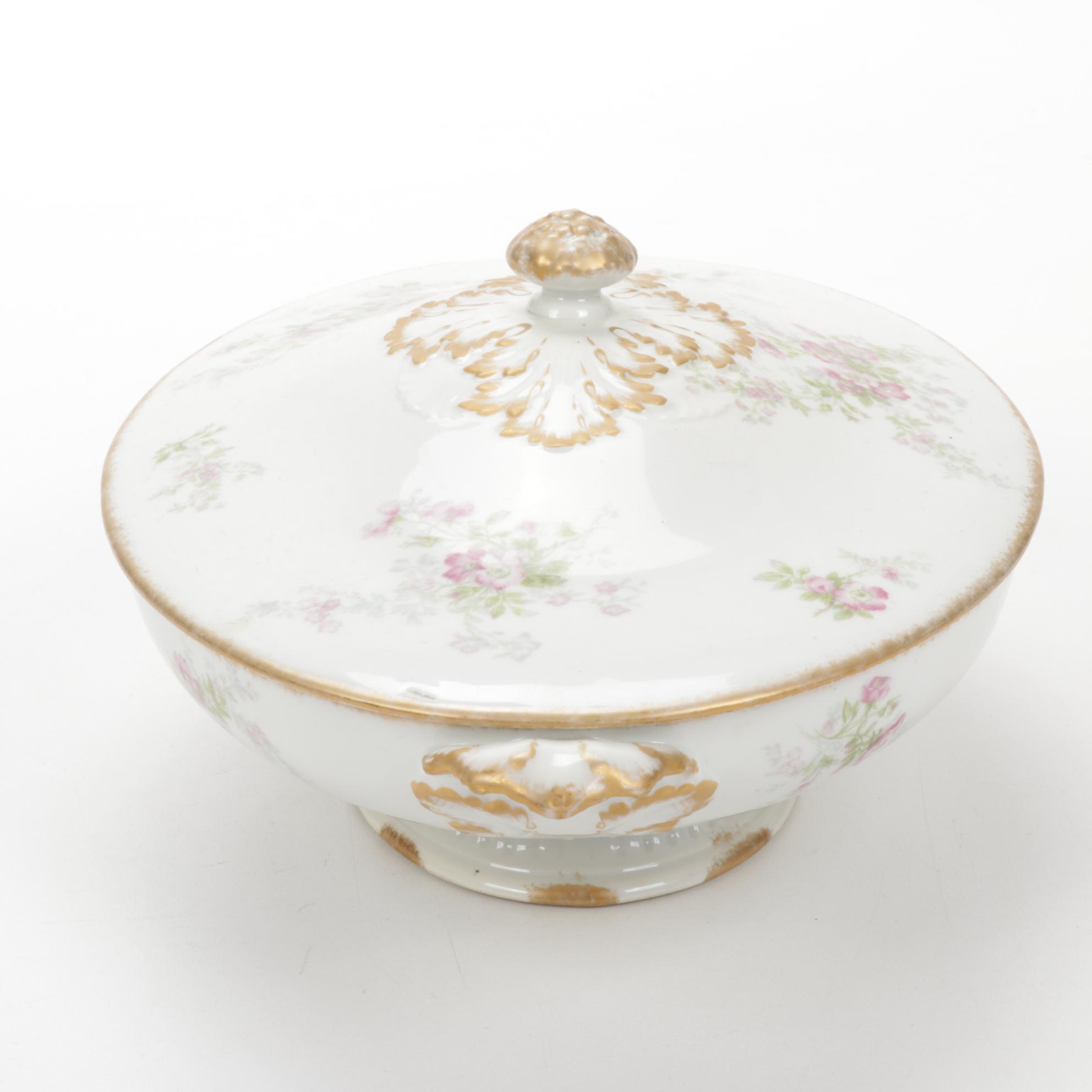 C. H. Field Haviland Limoges Dinner and Serveware, Early to Mid 20th Century