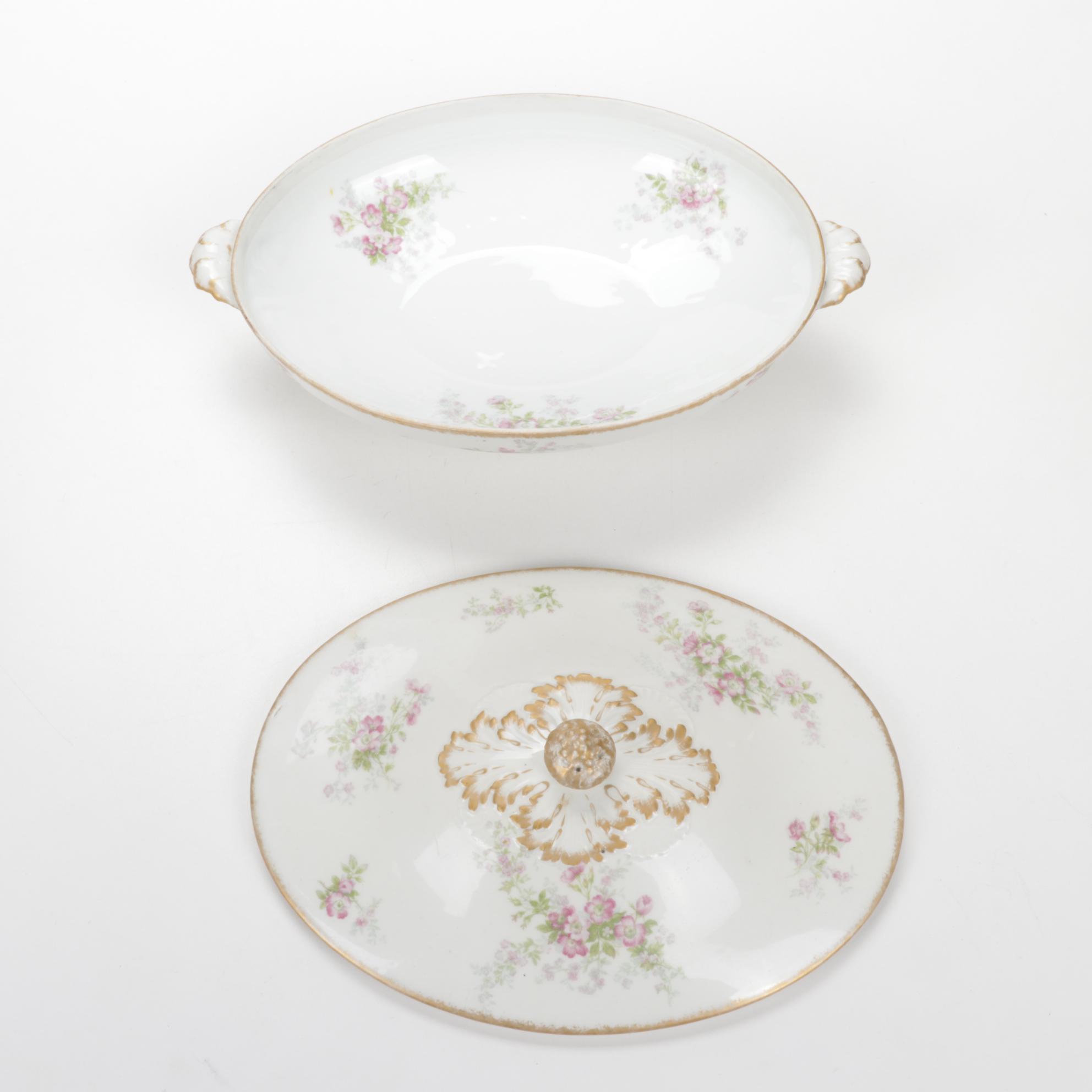 C. H. Field Haviland Limoges Dinner and Serveware, Early to Mid 20th Century