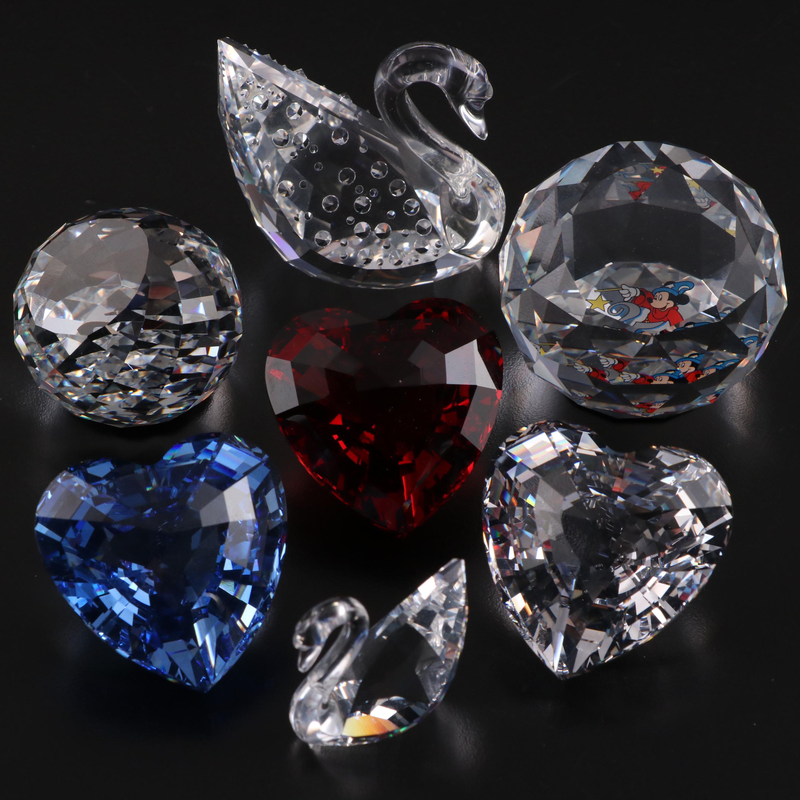 Swarovski Collector Society and Walt Disney World Crystal Figurines