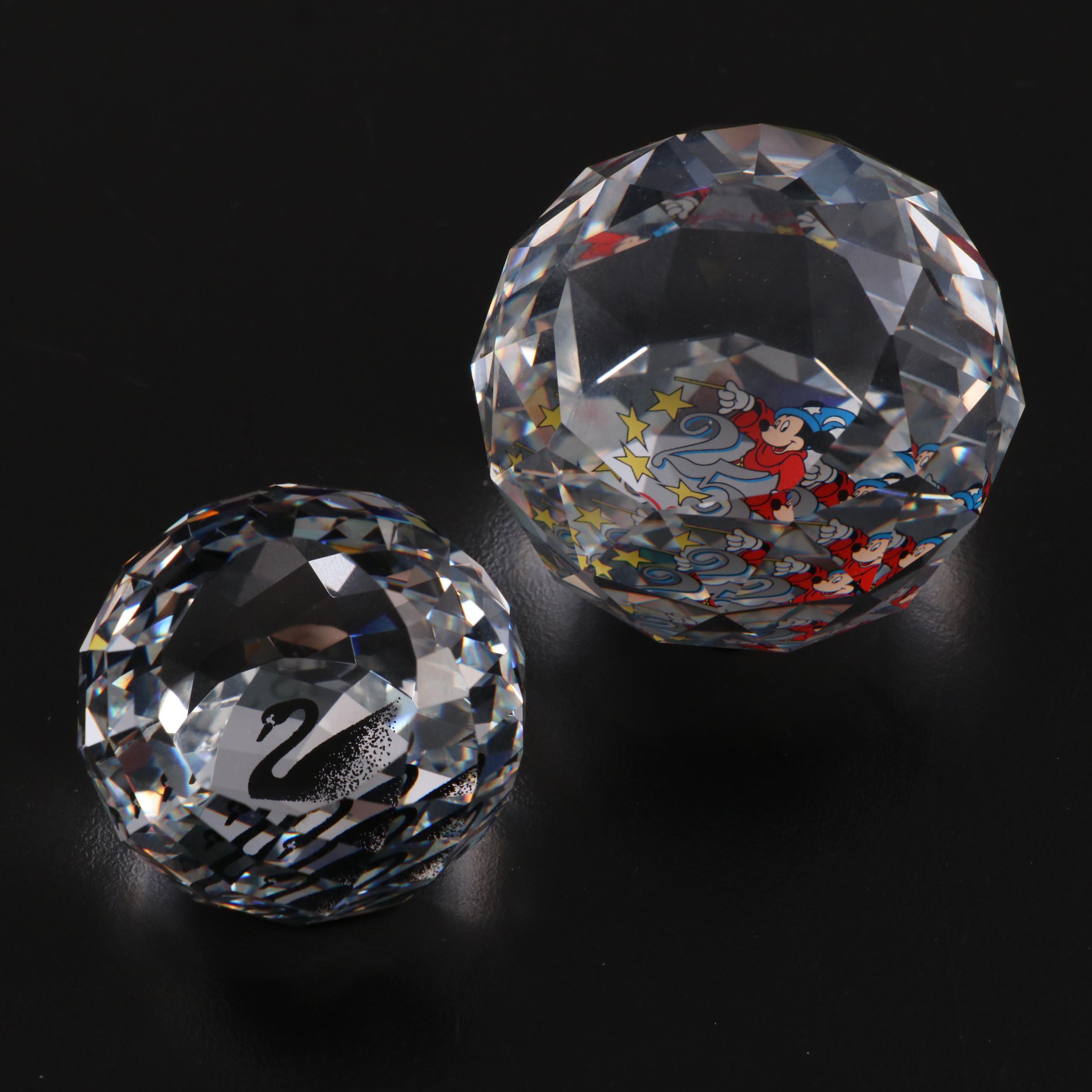 Swarovski Collector Society and Walt Disney World Crystal Figurines