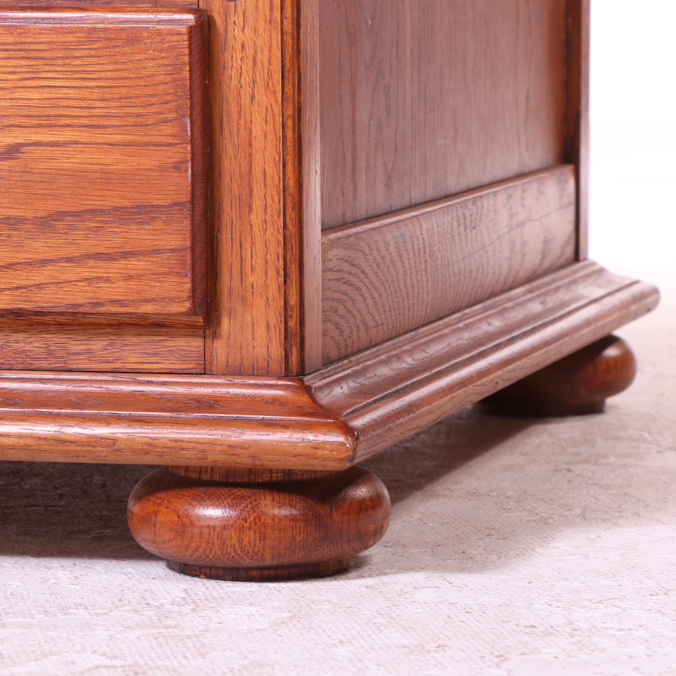 Bob Timberlake for Lexington "American Cabin" Oak Vitrine Coffee Table