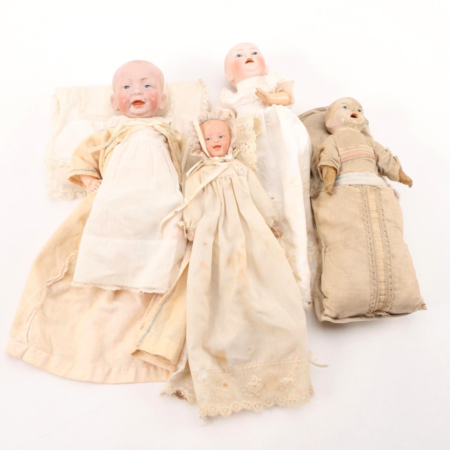 Kämmer & Reinhardt Kaiser Baby and Other Porcelain and Composition Baby Dolls