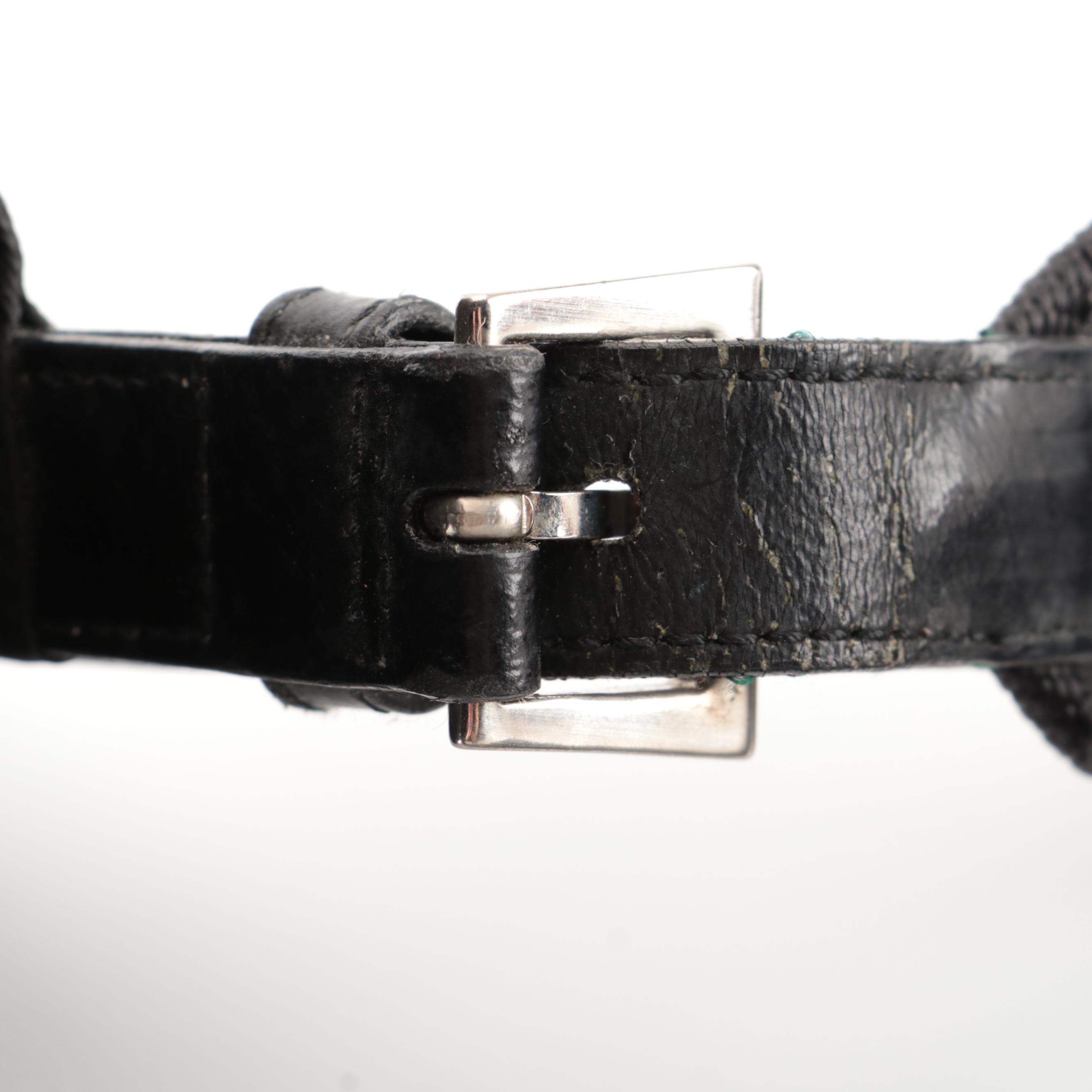 Prada Black Nylon Tessuto Backpack Purse