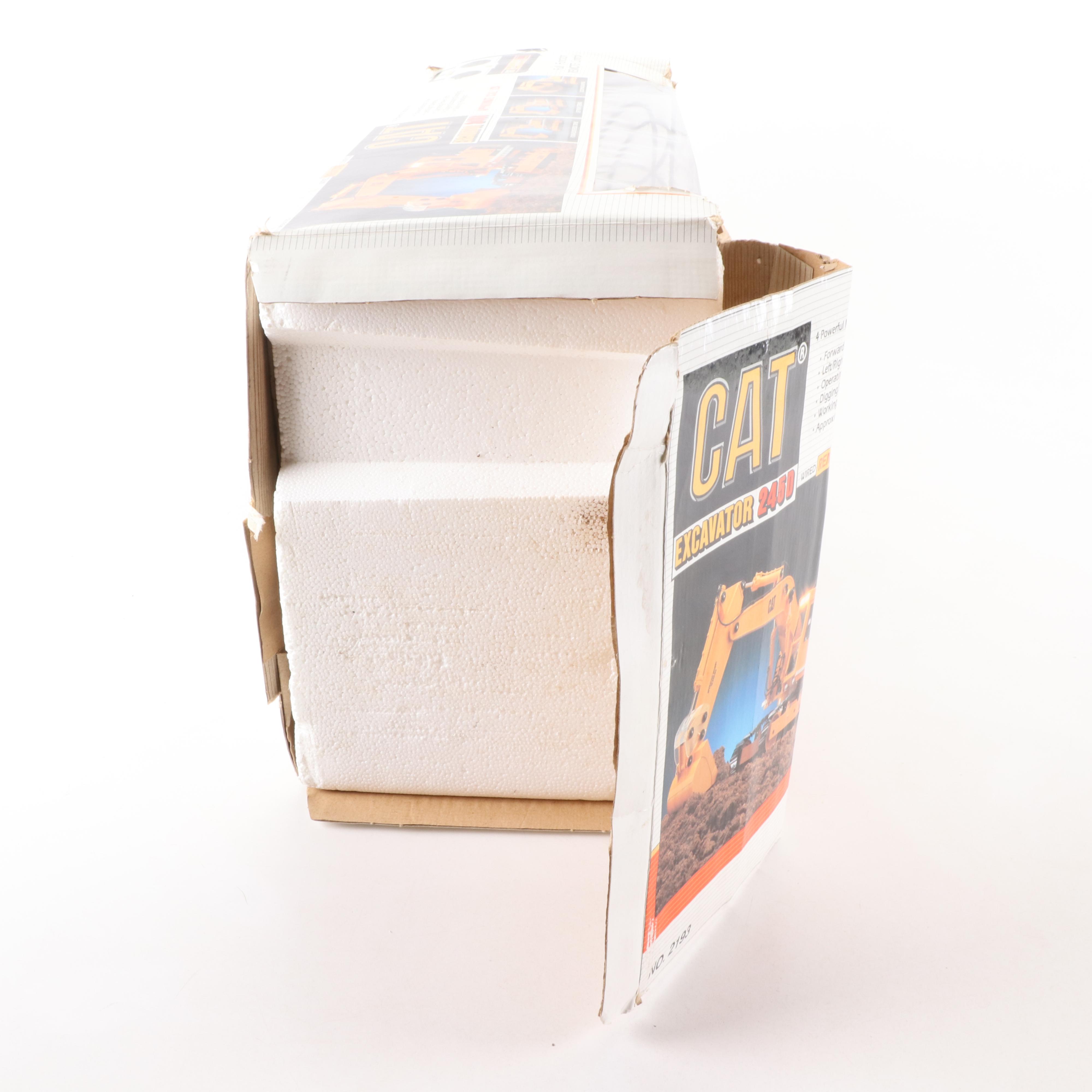 Toy Caterpillar Excavator 245D, Late 20th Century