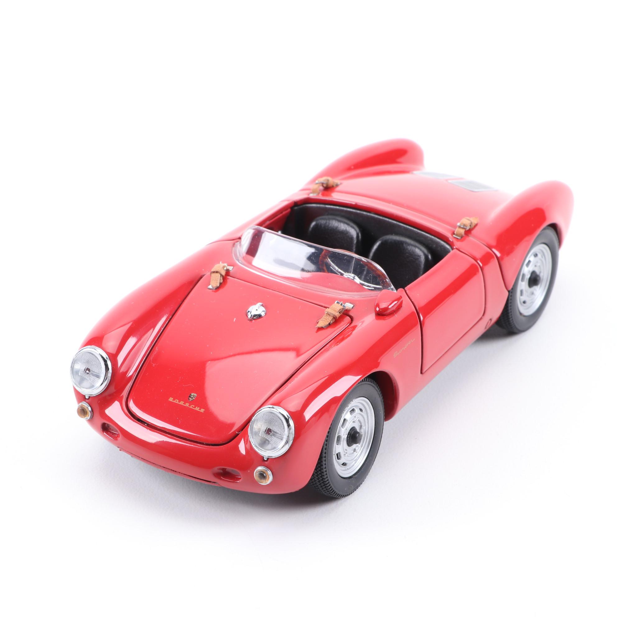 CMC "Exclusive Modelle" 1954 Porsche 550 Spyder Diecast 1:24 Scale Model Car