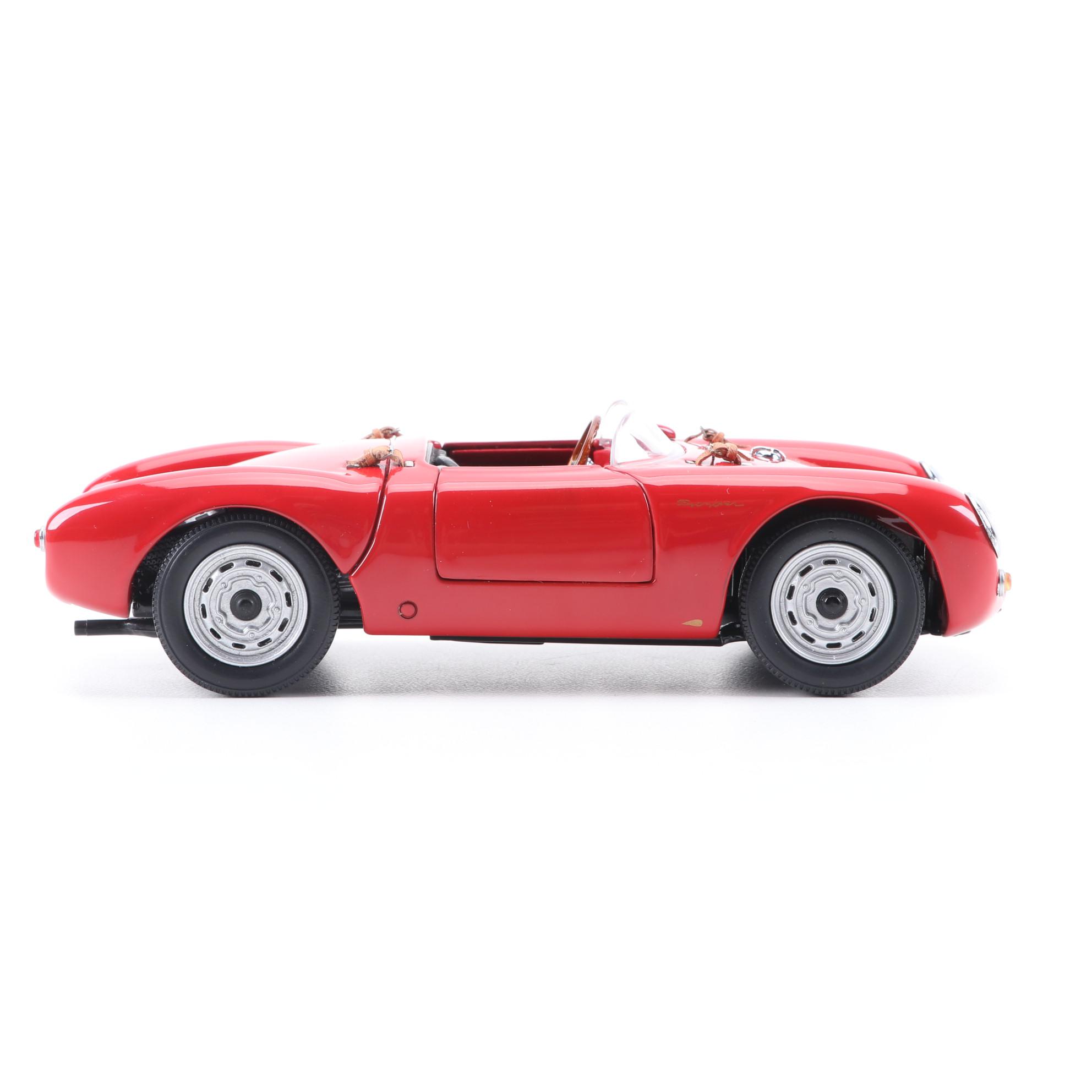 CMC "Exclusive Modelle" 1954 Porsche 550 Spyder Diecast 1:24 Scale Model Car