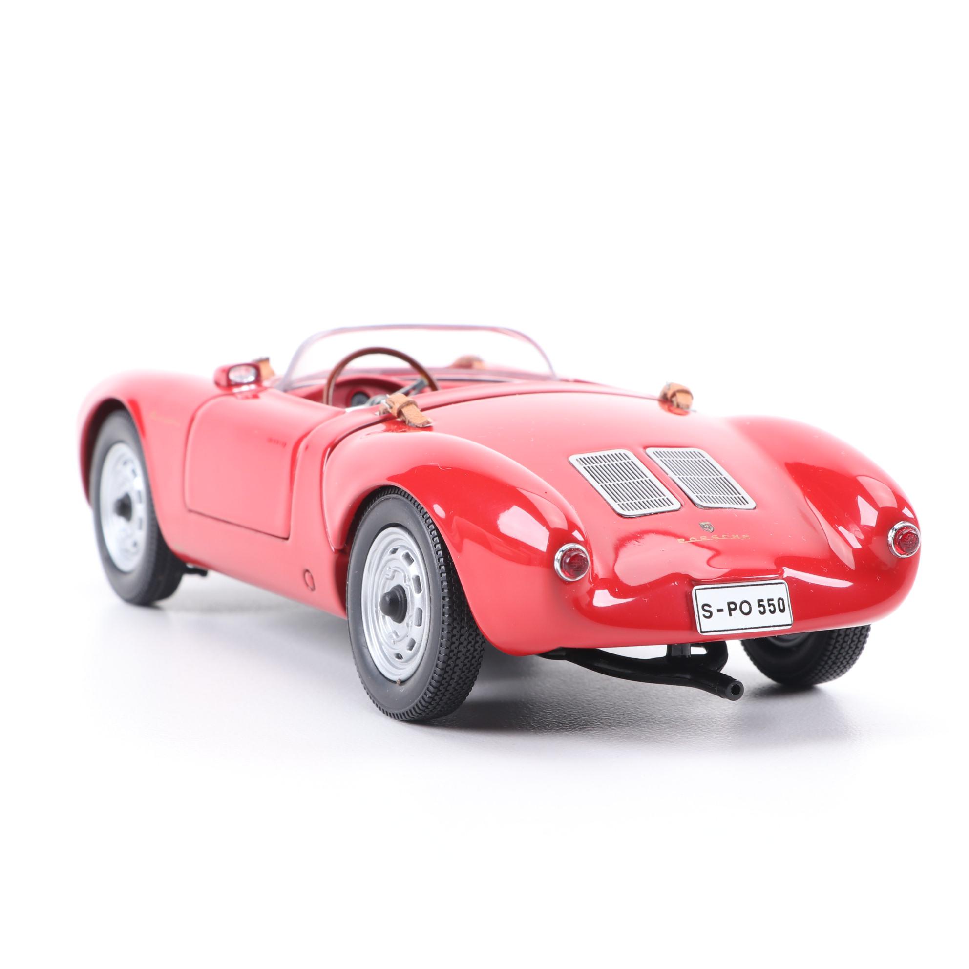 CMC "Exclusive Modelle" 1954 Porsche 550 Spyder Diecast 1:24 Scale Model Car