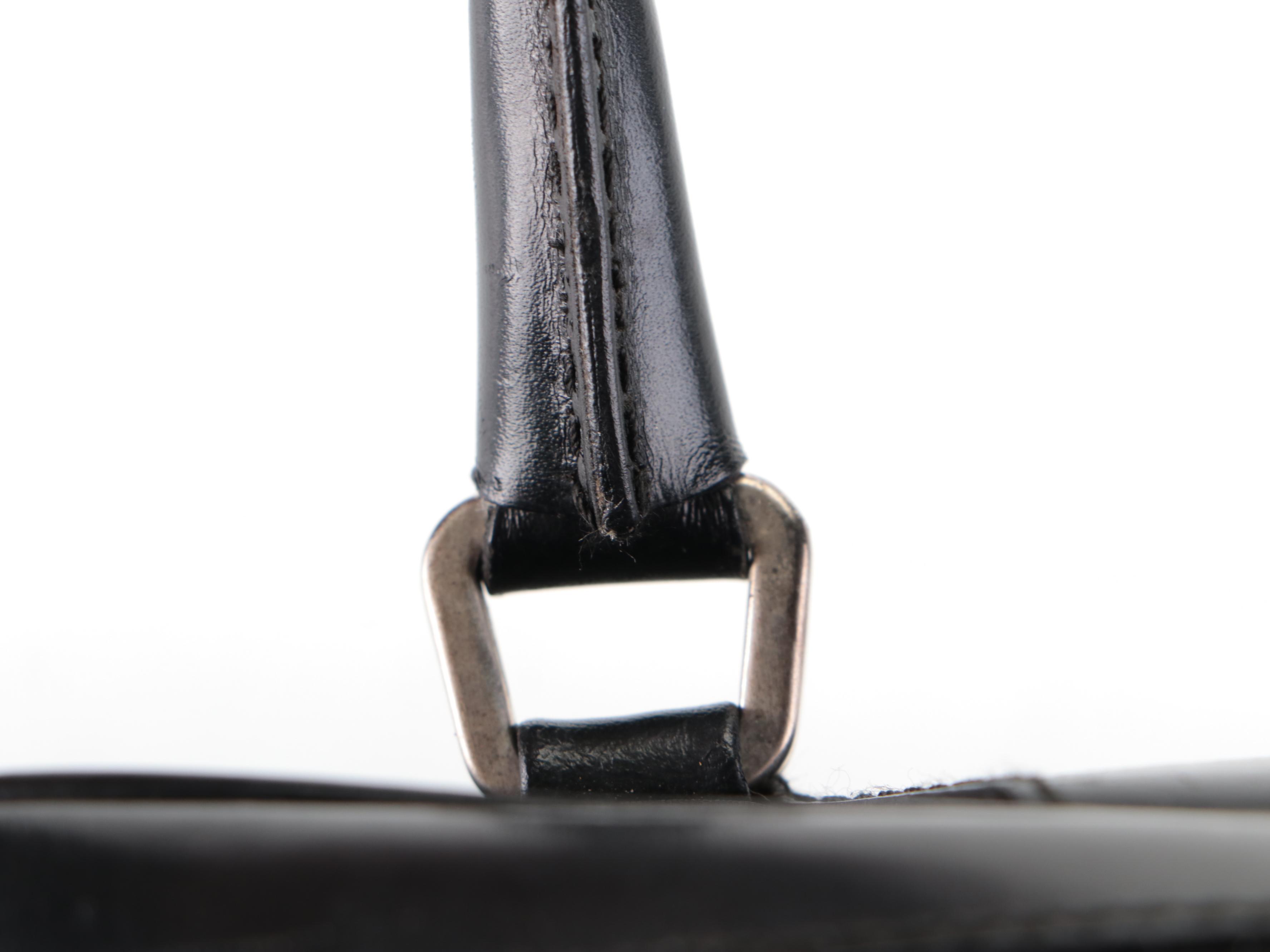 Prada Boston Bag in Black Tessuto Nylon and Leather