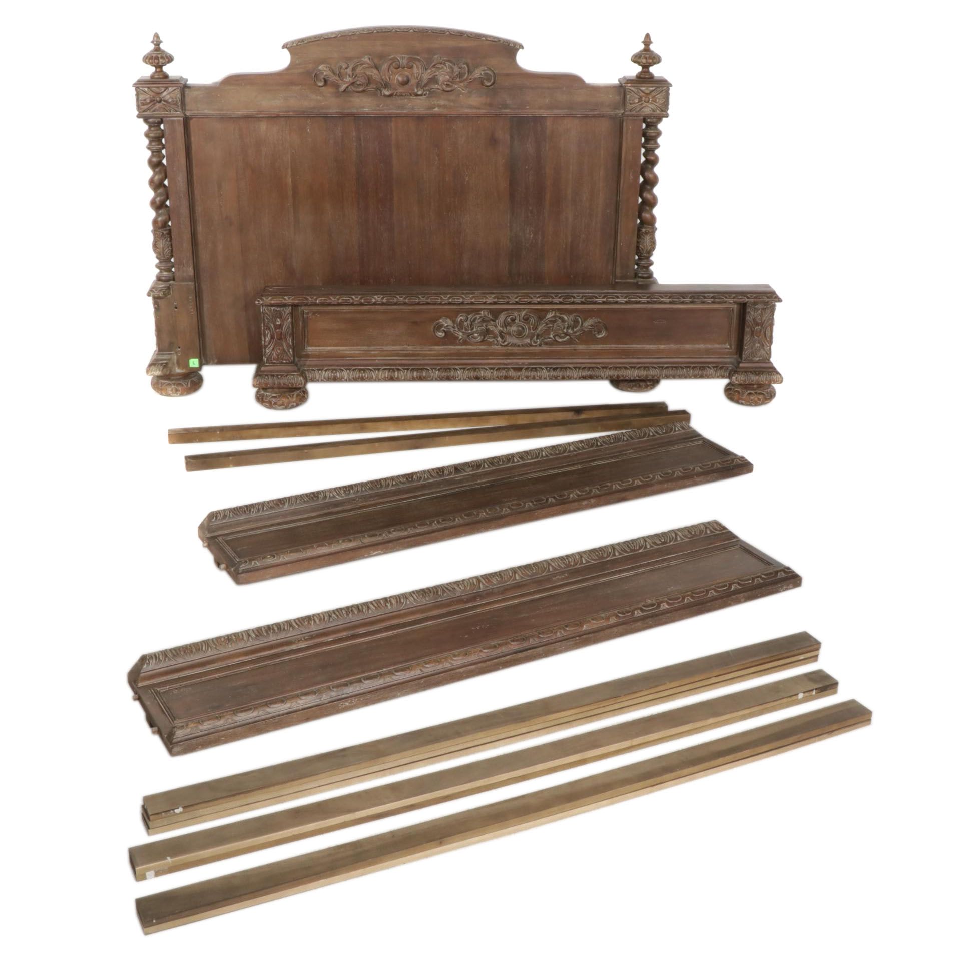 Restoration Hardware "French Empire" King Size Bed, 21st Century