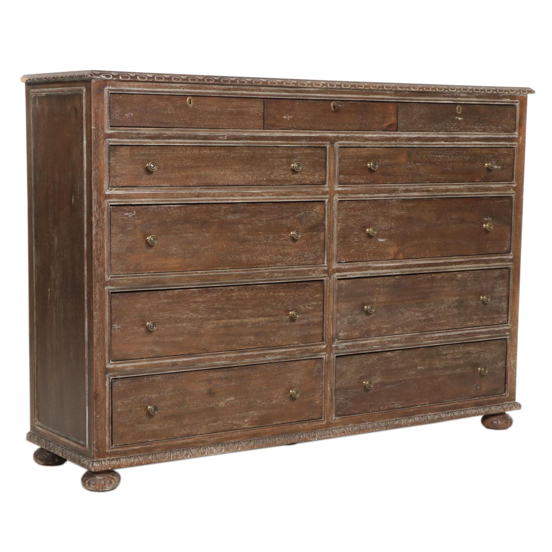 Restoration Hardware "French Empire" 11-Drawer Dresser, 21st Century