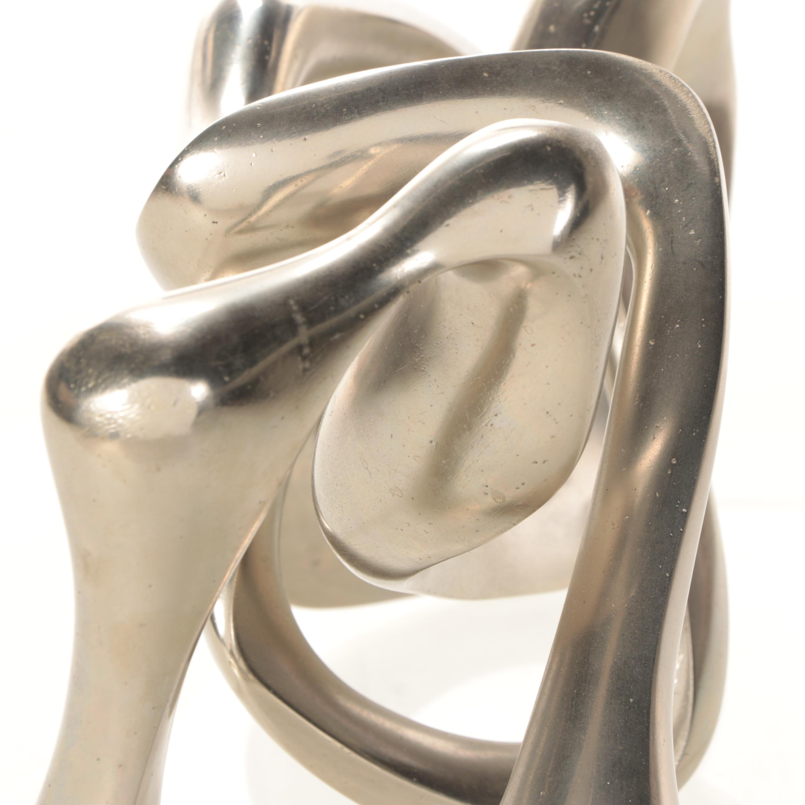 Non-Objective Abstract Metal Sculpture, Late 20th Century