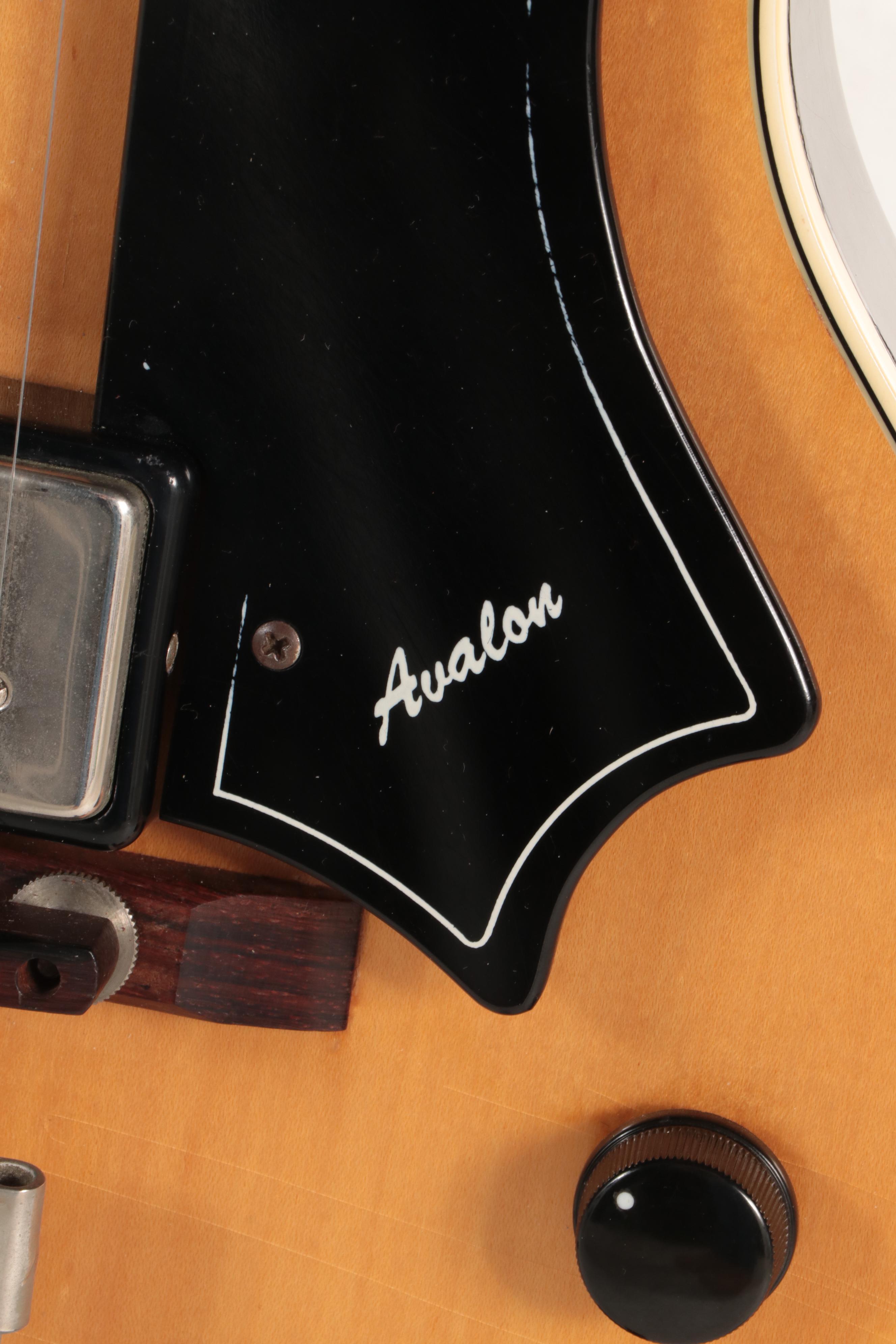 National/Valco Avalon Electric Guitar with Case, 1957