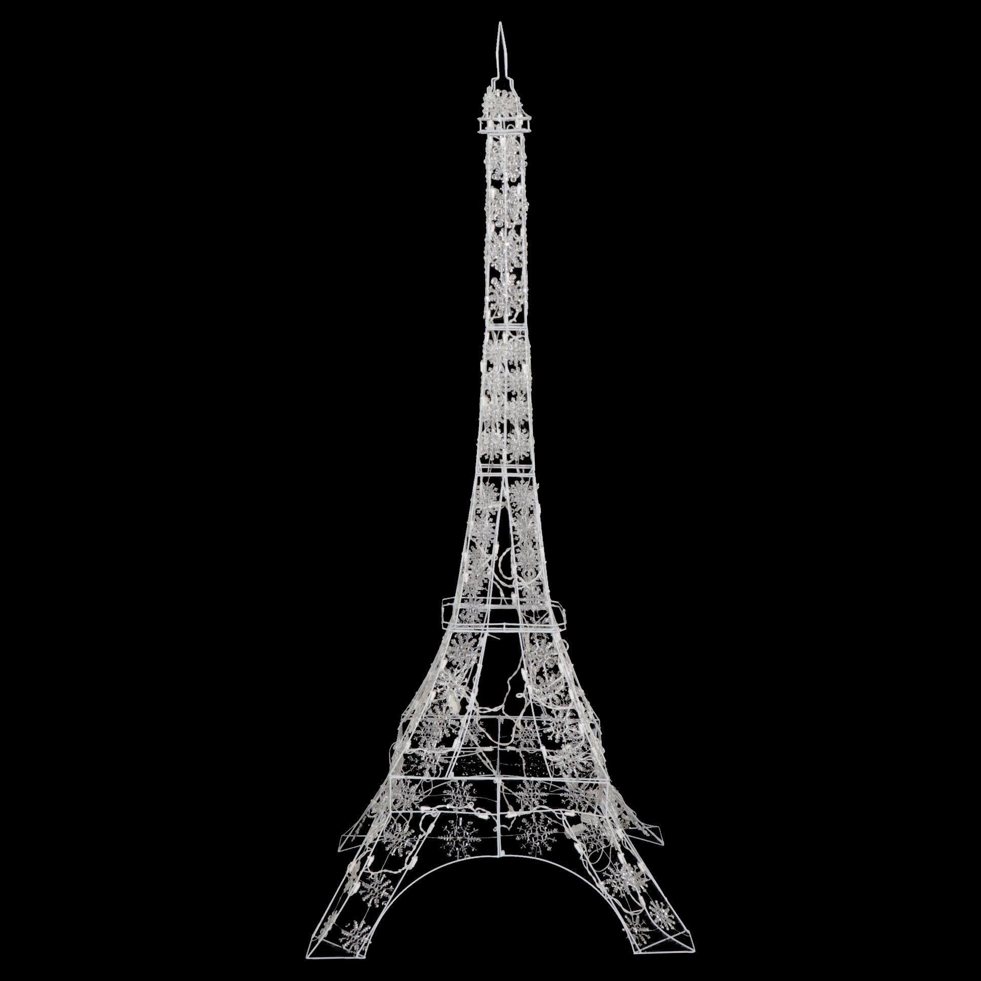 Illuminated Eiffel Tower Floor Decoration