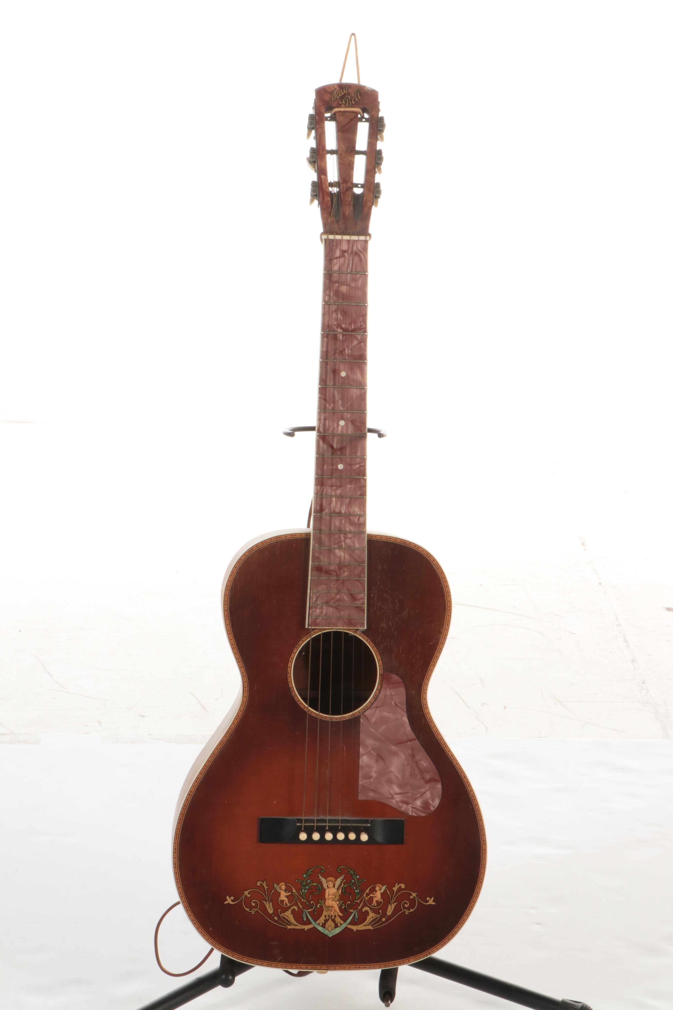 Stromberg-Voisinet, Kay, Slingerland "May Bell" Acoustic Guitars with Cases