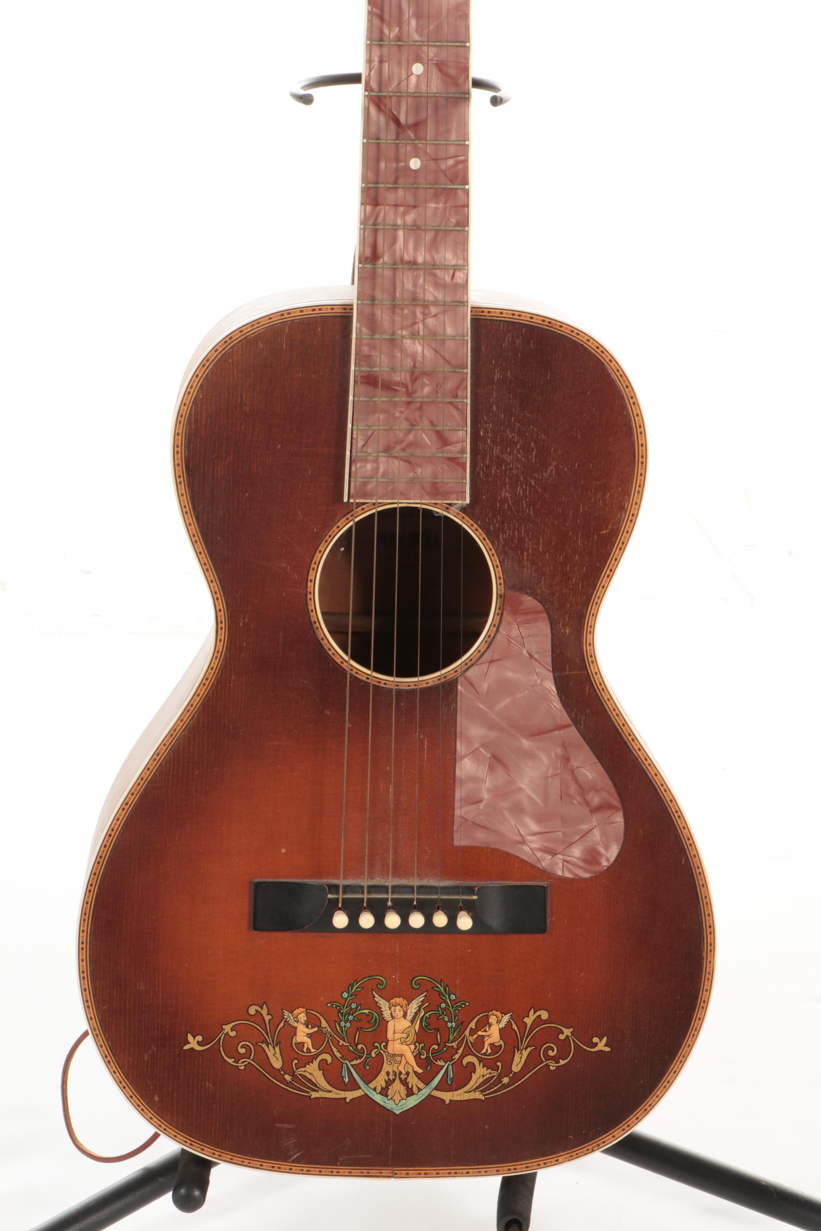 Stromberg-Voisinet, Kay, Slingerland "May Bell" Acoustic Guitars with Cases