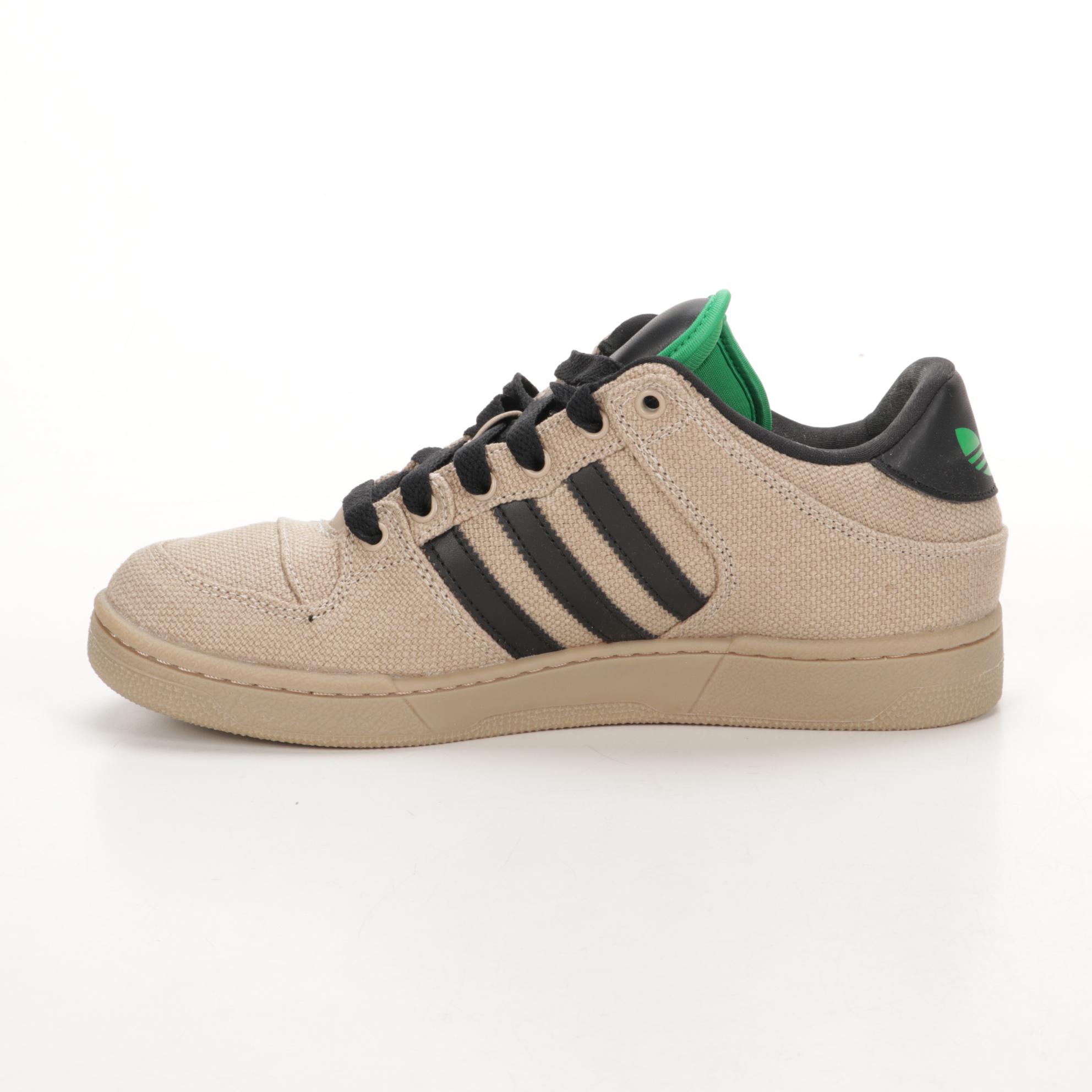 Men's Adidas Bucktown ST Woven Hemp Geoflex Outsole Skateboarding Shoes