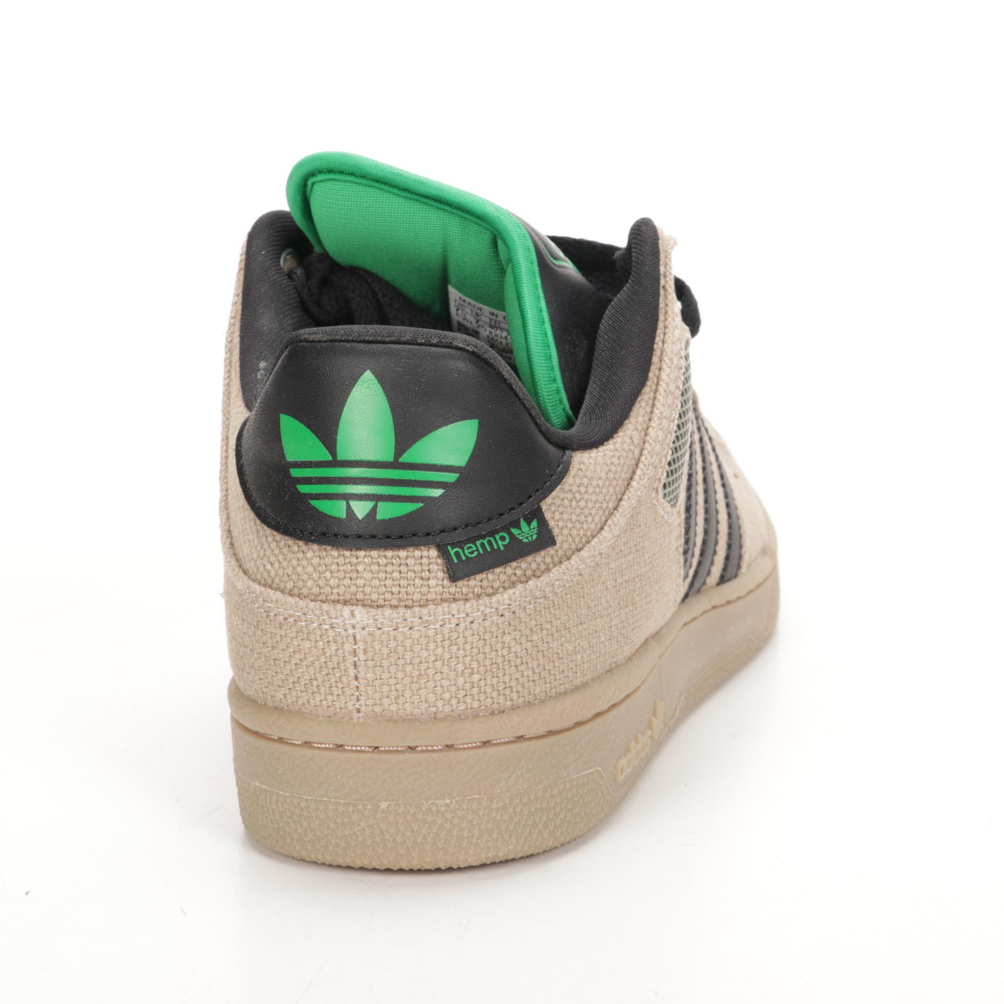 Men's Adidas Bucktown ST Woven Hemp Geoflex Outsole Skateboarding Shoes