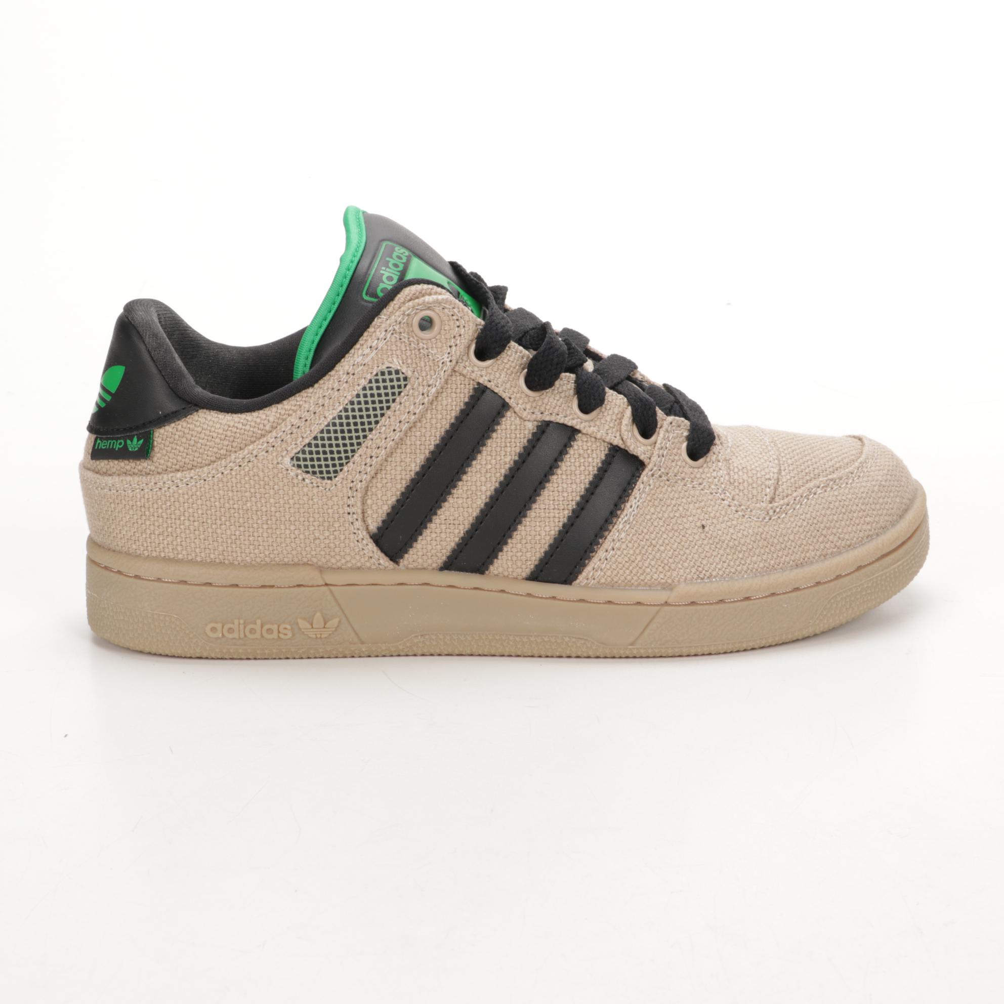 Men's Adidas Bucktown ST Woven Hemp Geoflex Outsole Skateboarding Shoes