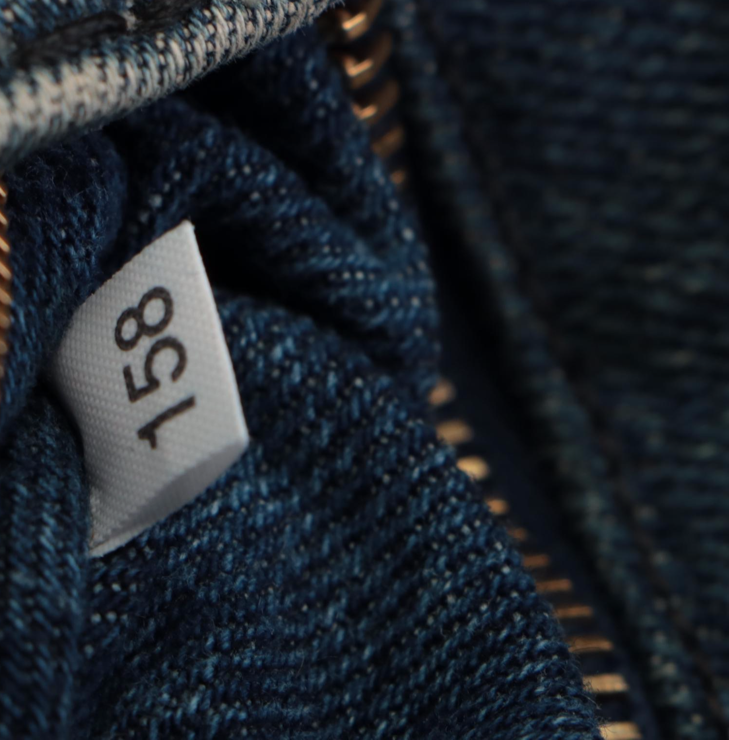 Prada Tote Bag in Blue Denim with Silkscreen Print Logo