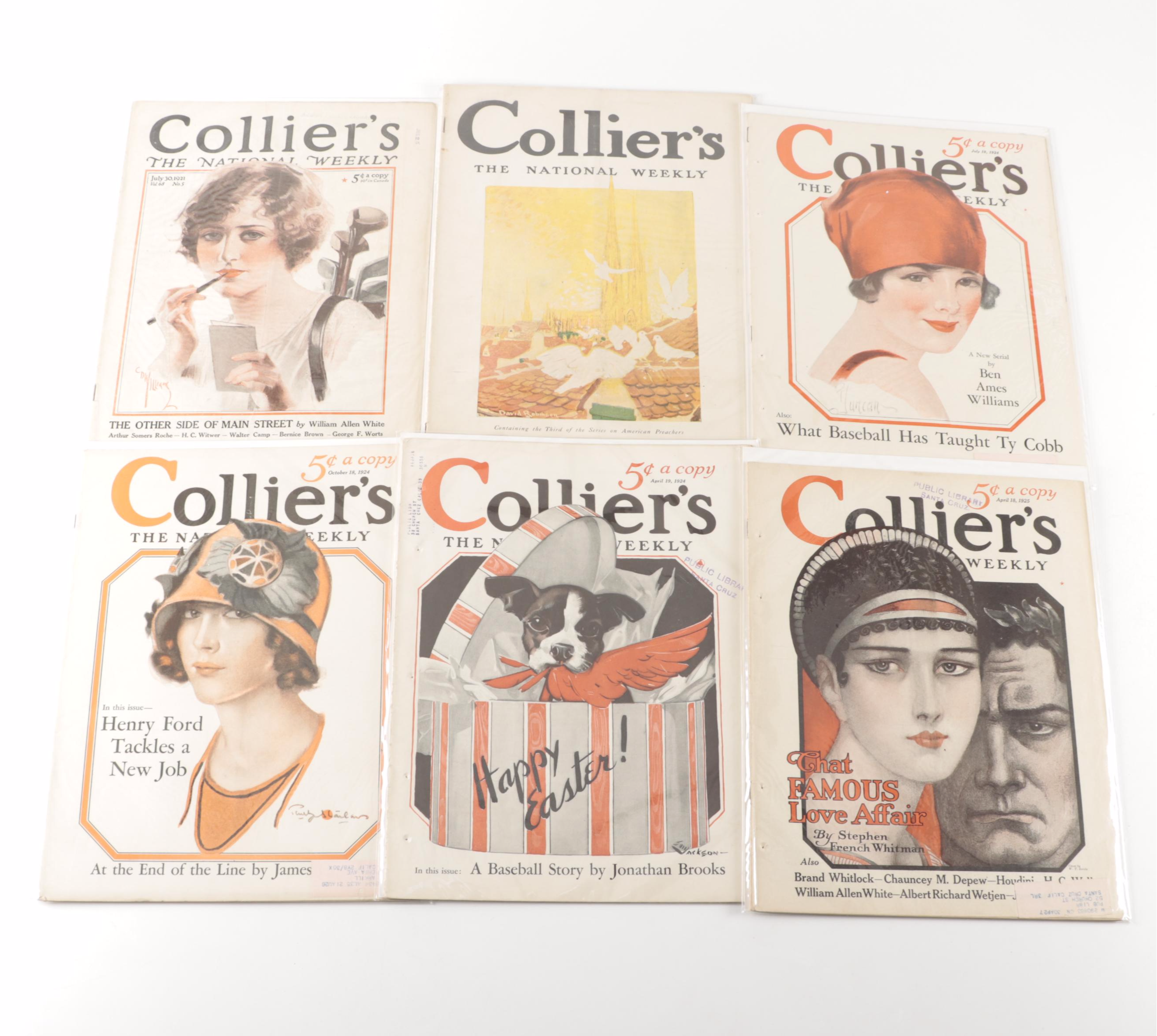 "Collier's: The National Weekly" Magazine Issues, 1903–1925
