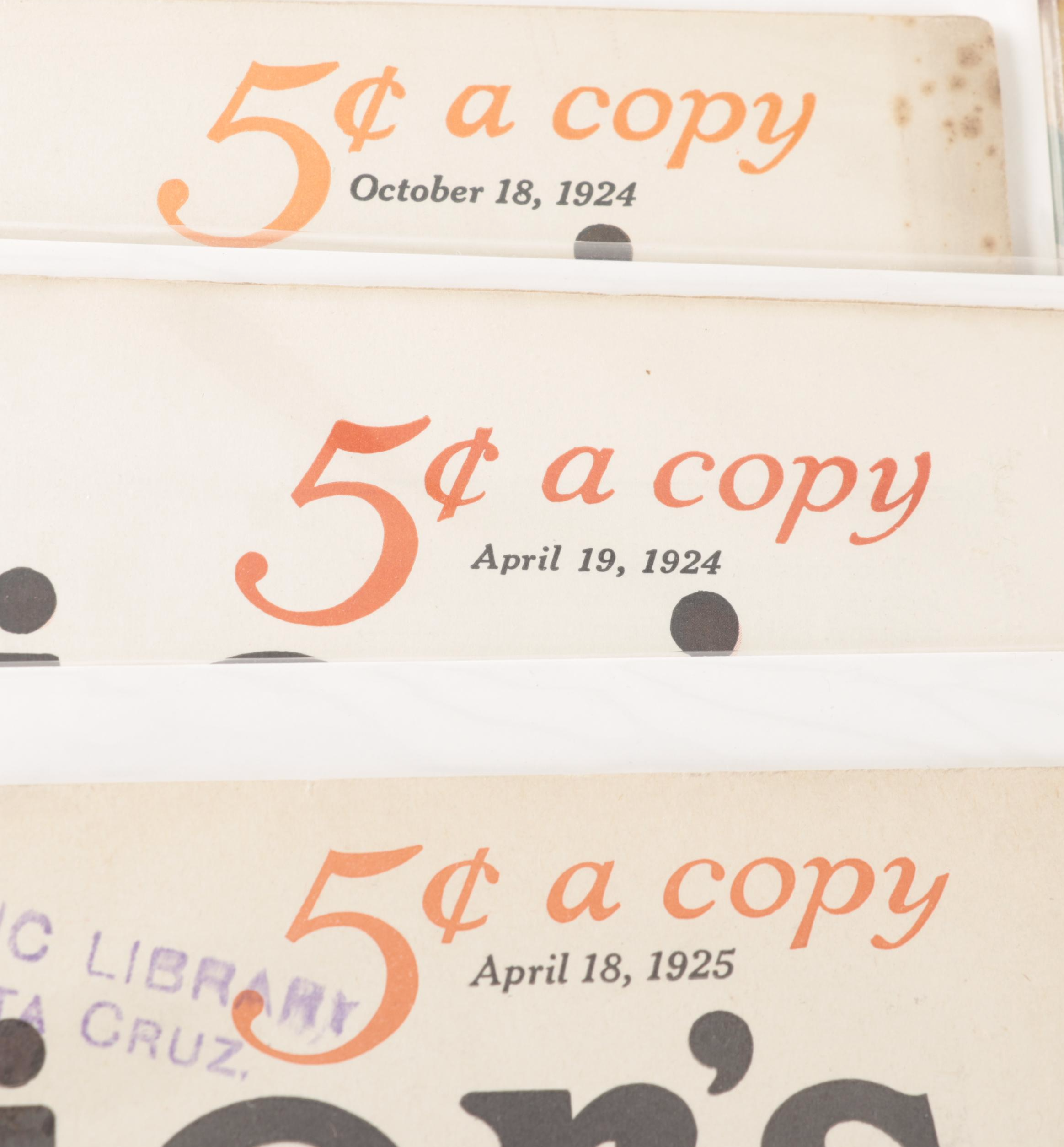 "Collier's: The National Weekly" Magazine Issues, 1903–1925