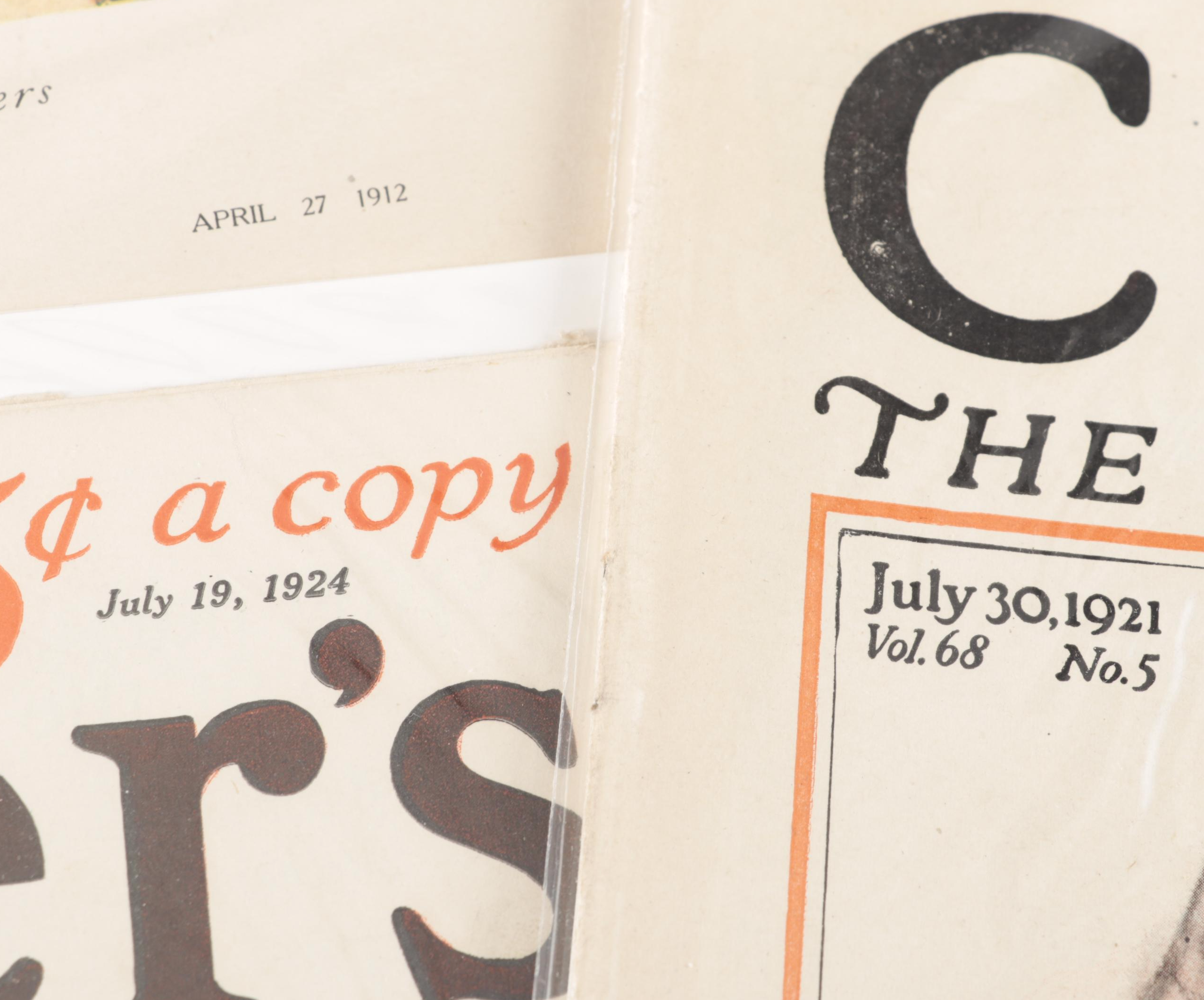 "Collier's: The National Weekly" Magazine Issues, 1903–1925