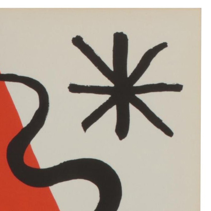 Alexander Calder Abstract Lithograph, 1965