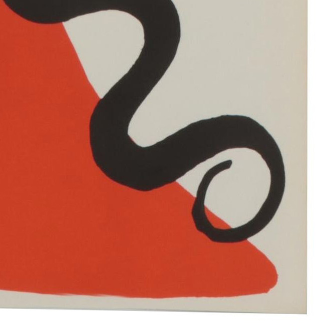 Alexander Calder Abstract Lithograph, 1965