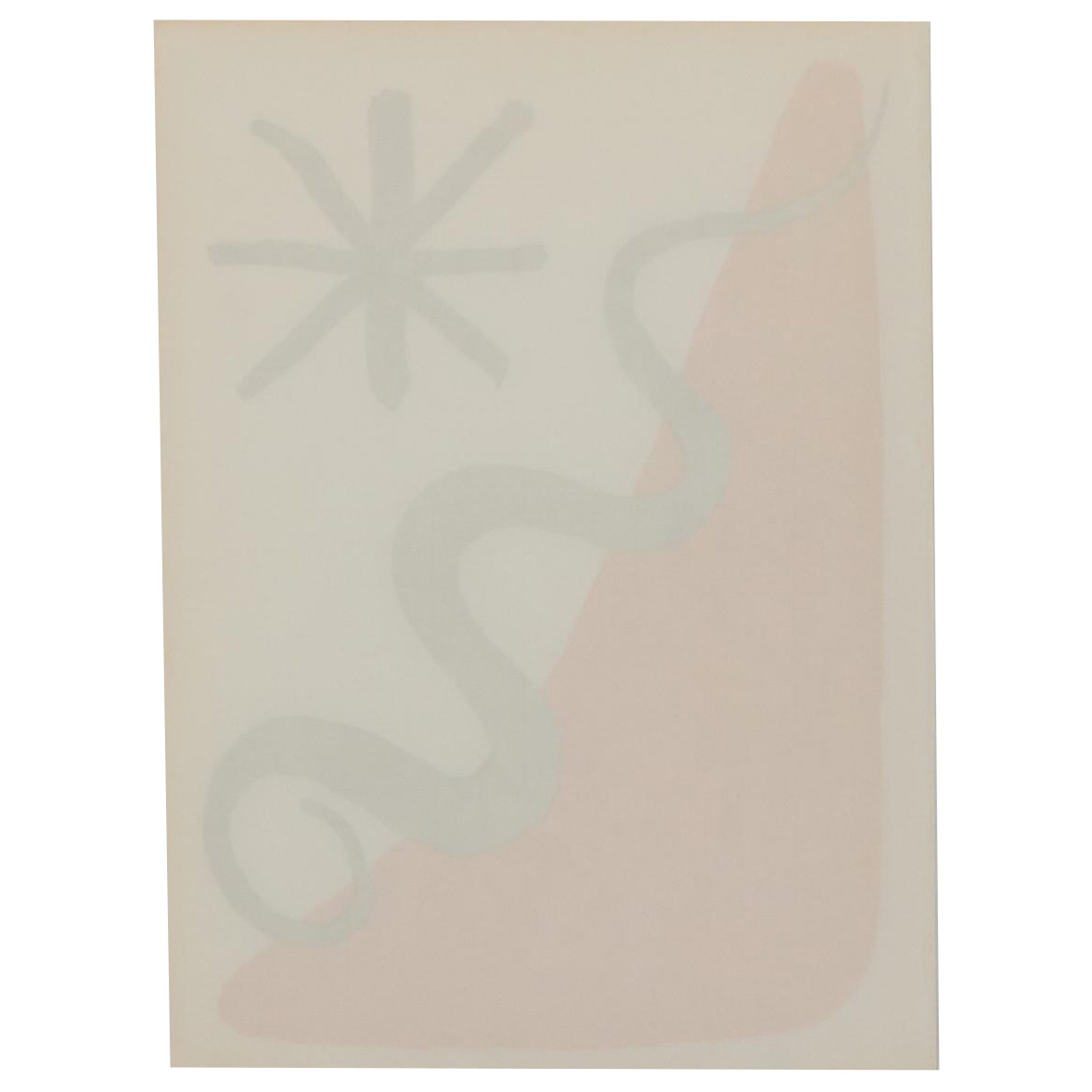 Alexander Calder Abstract Lithograph, 1965