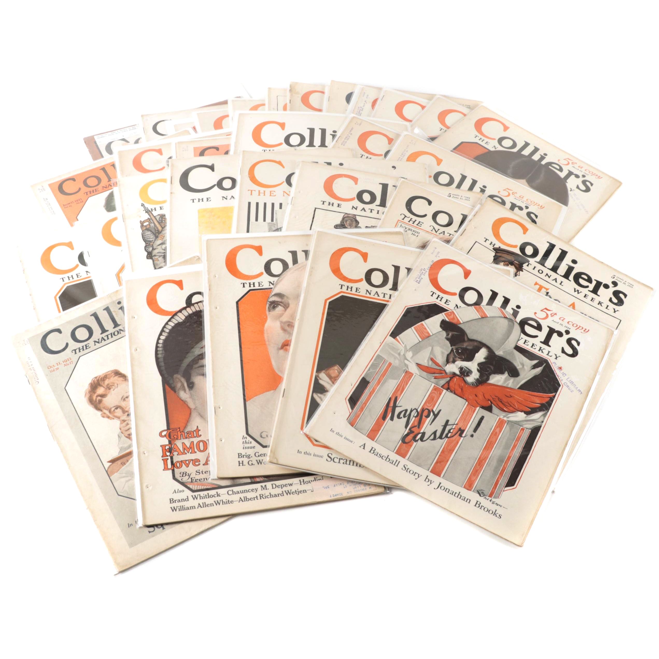 "Collier's: The National Weekly" Magazine Issues, 1903–1925
