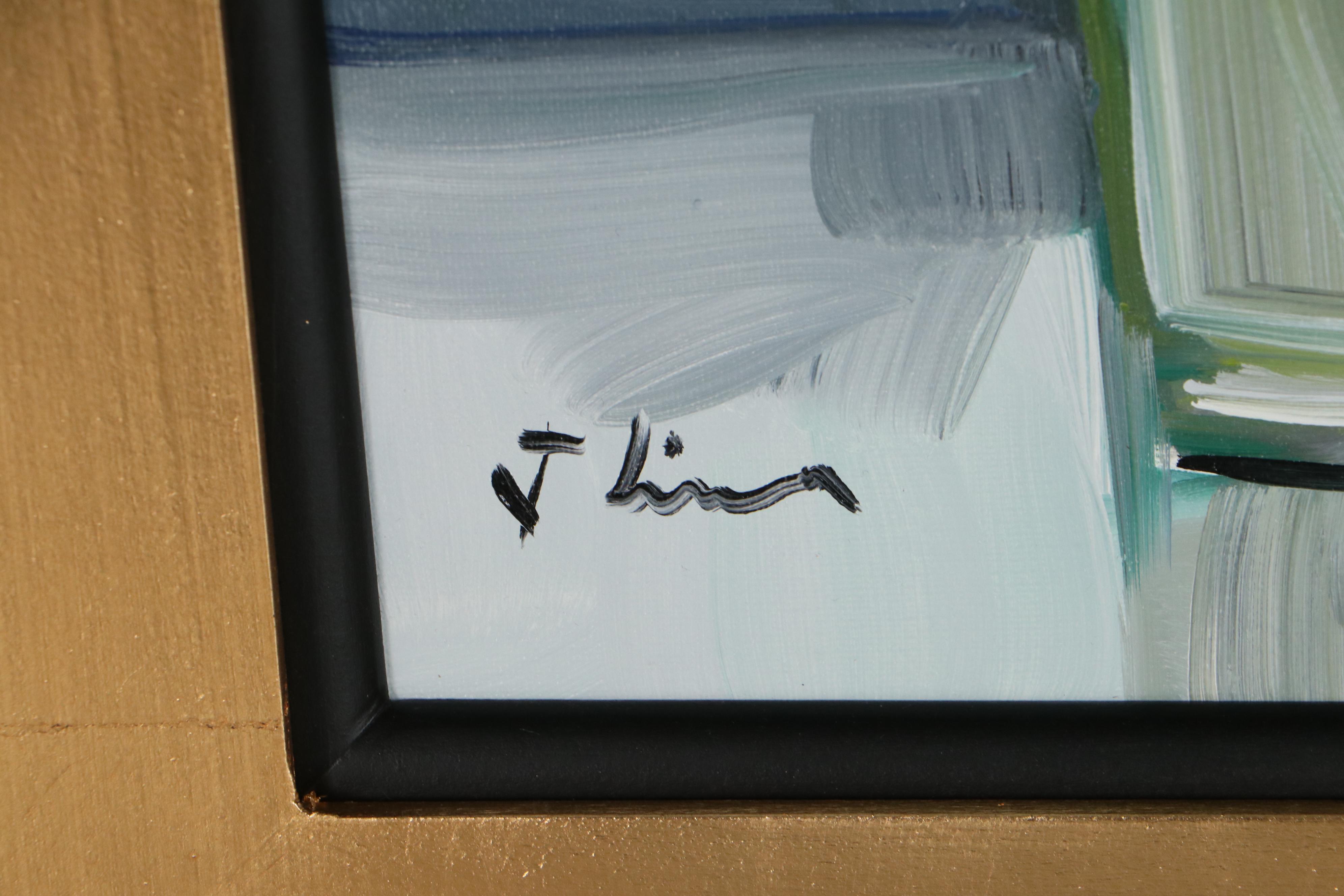 José M. Lima Floral Still Life Oil Painting, 2021