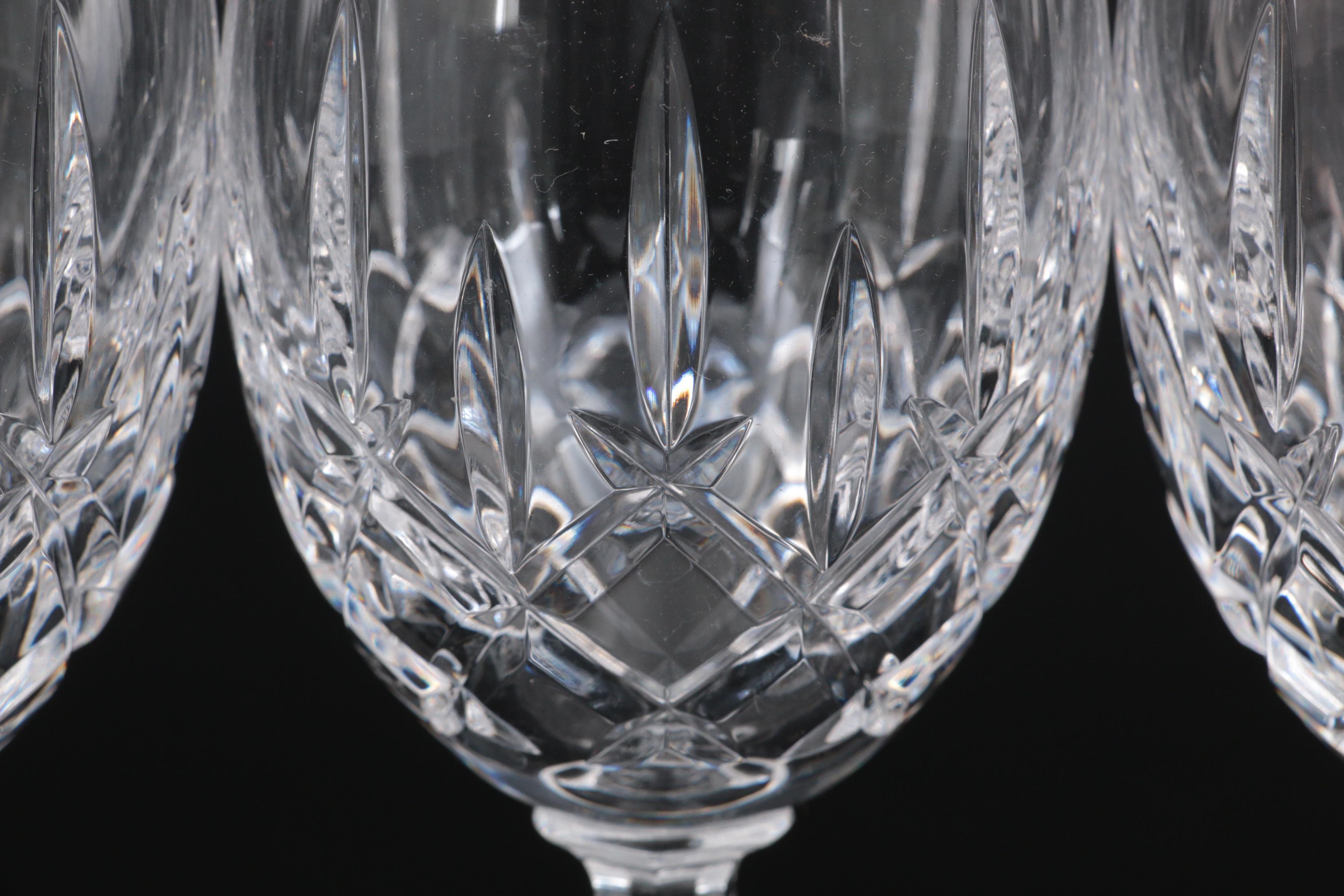 Gorham "Lady Anne" Crystal Wine Glasses, 1984–2017