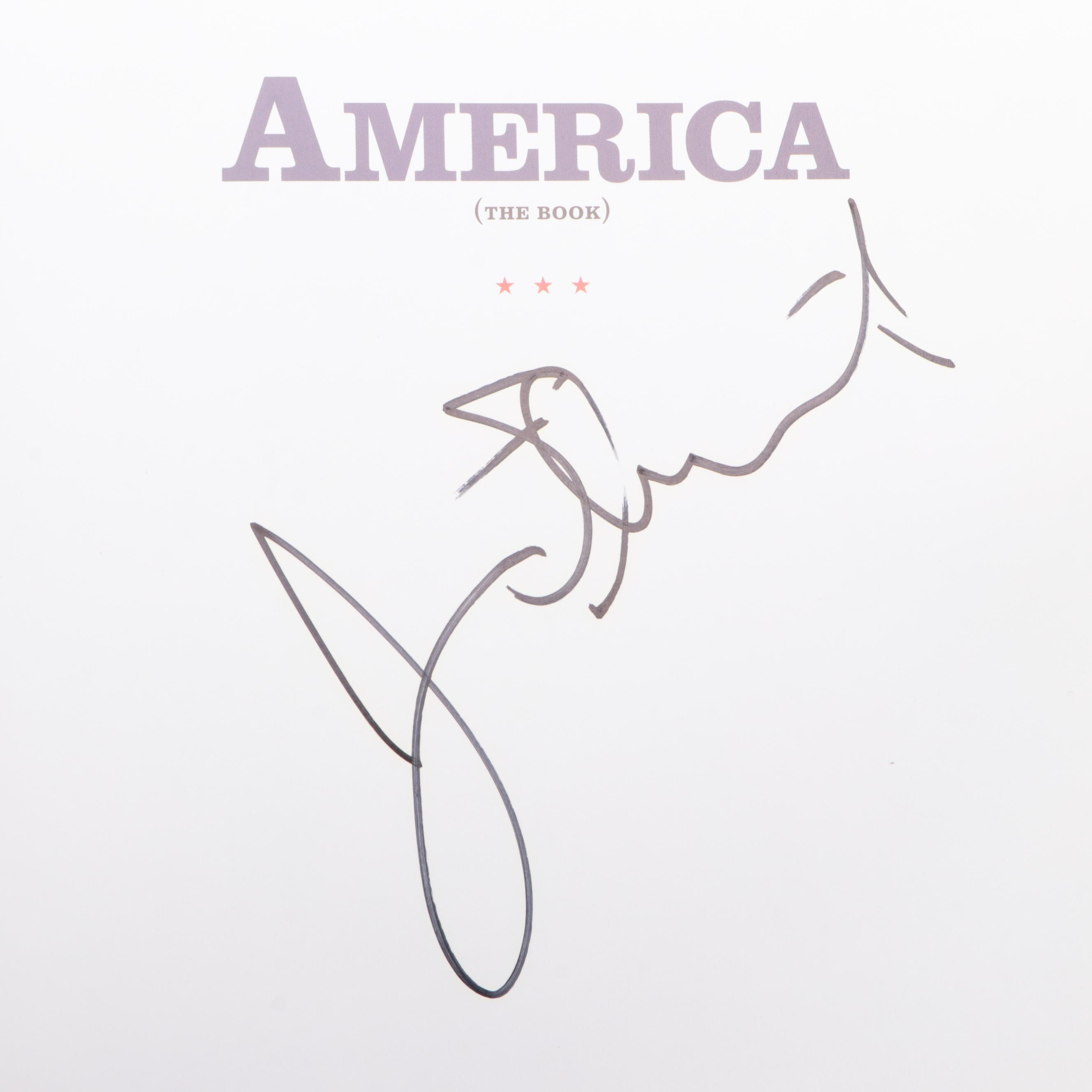 Signed First Edition "America (The Book)" by John Stewart, 2004