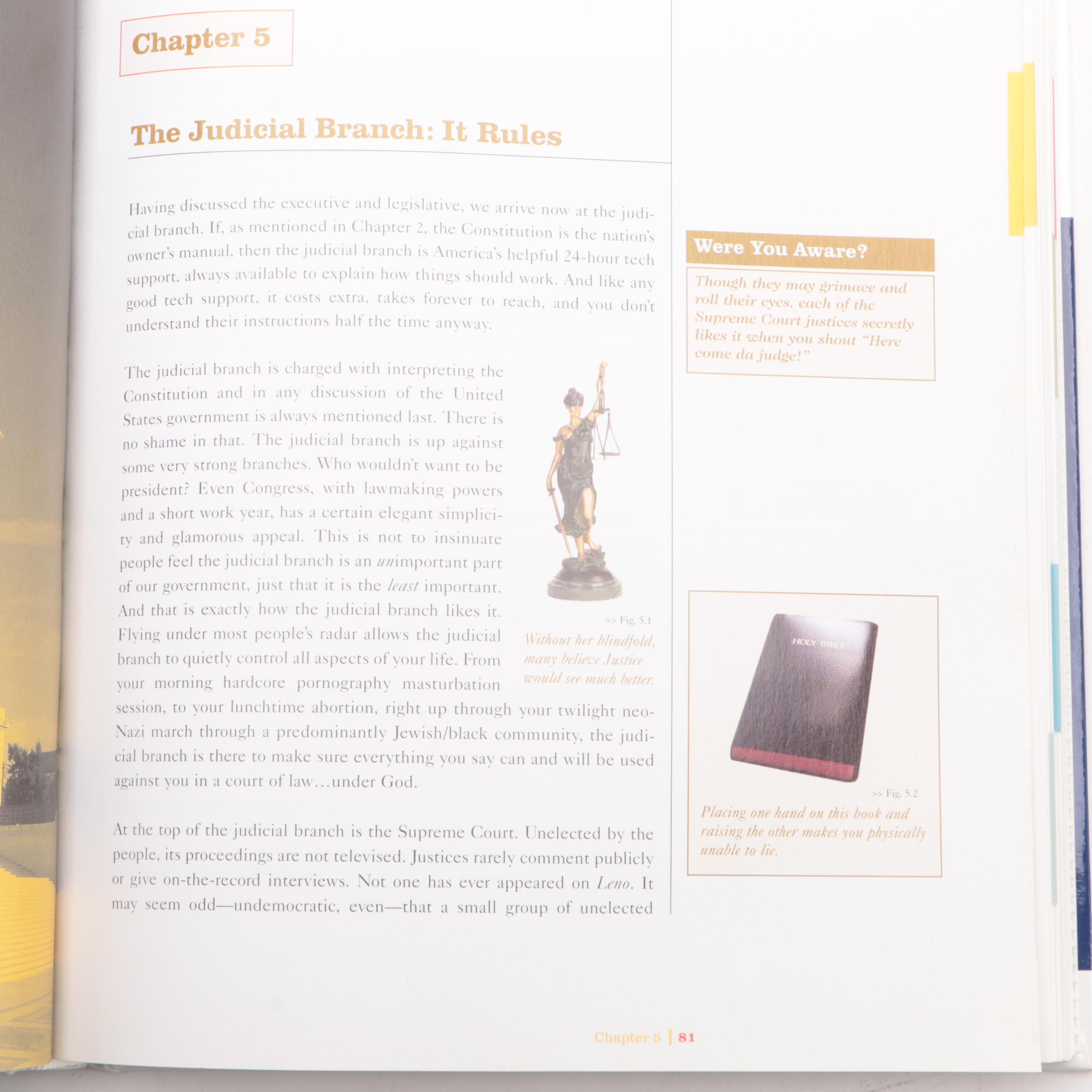 Signed First Edition "America (The Book)" by John Stewart, 2004