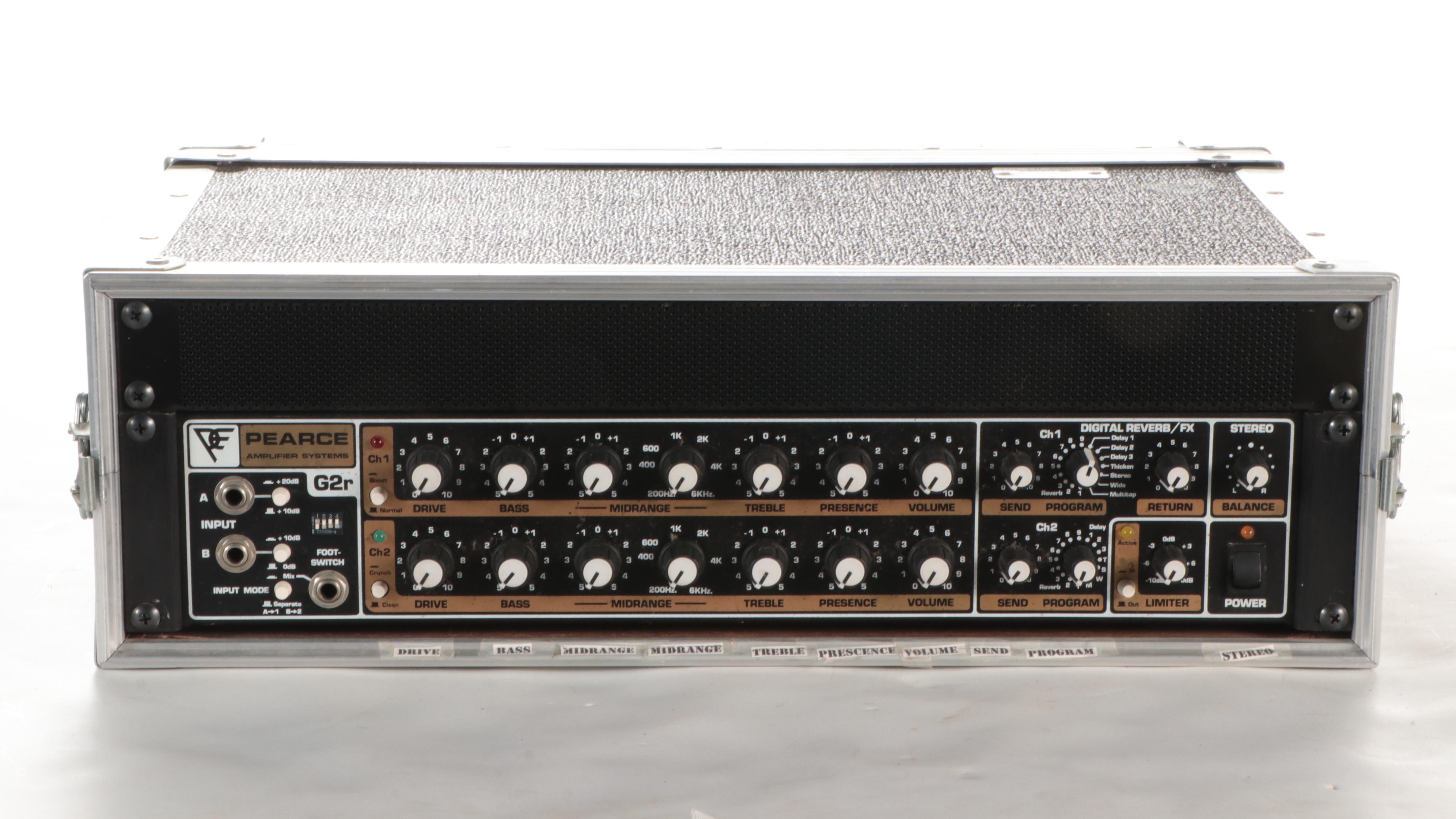 Dan Pearce G2R Guitar Amplifier with Road Case, Speaker Cabinet