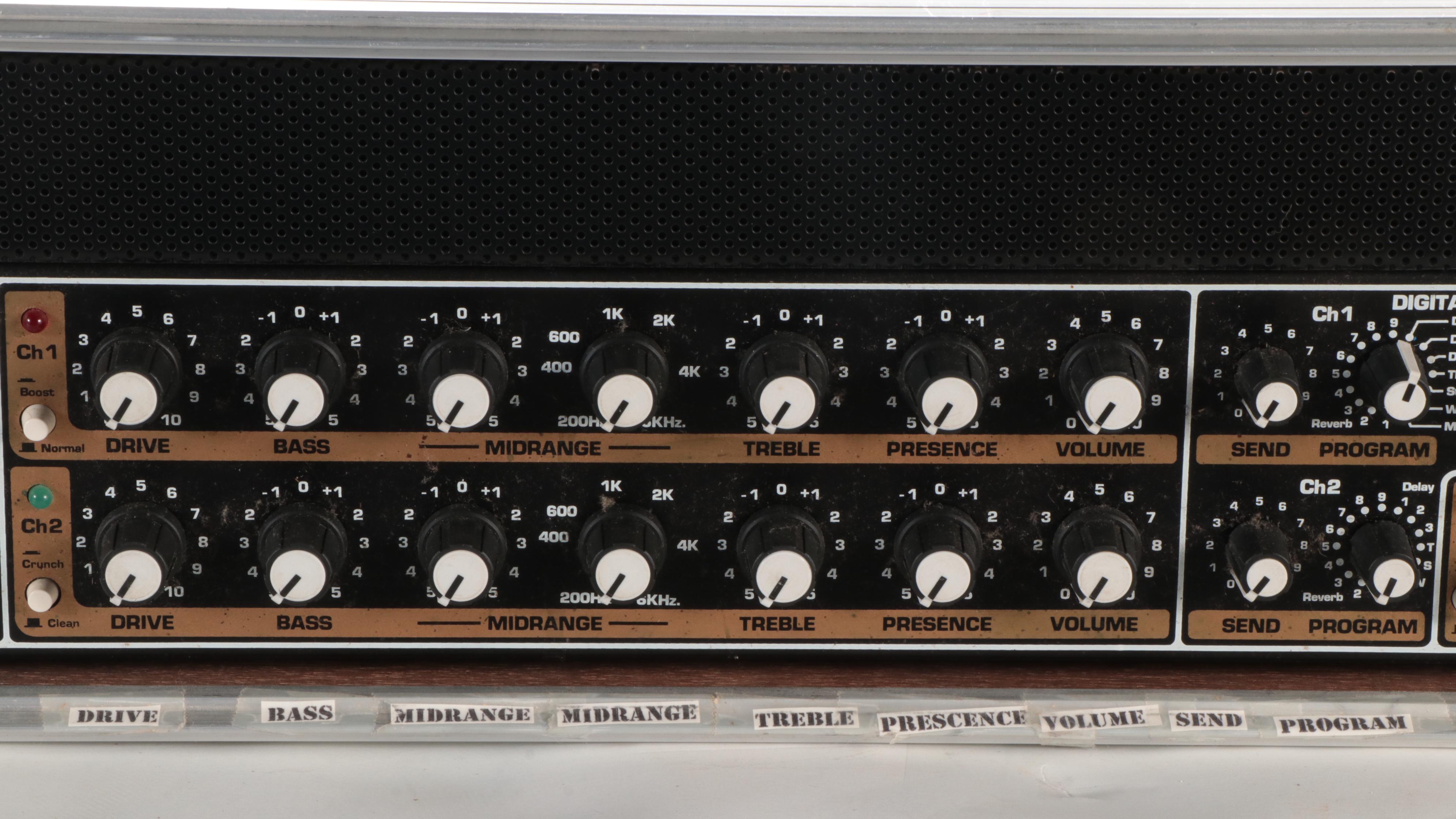 Dan Pearce G2R Guitar Amplifier with Road Case, Speaker Cabinet