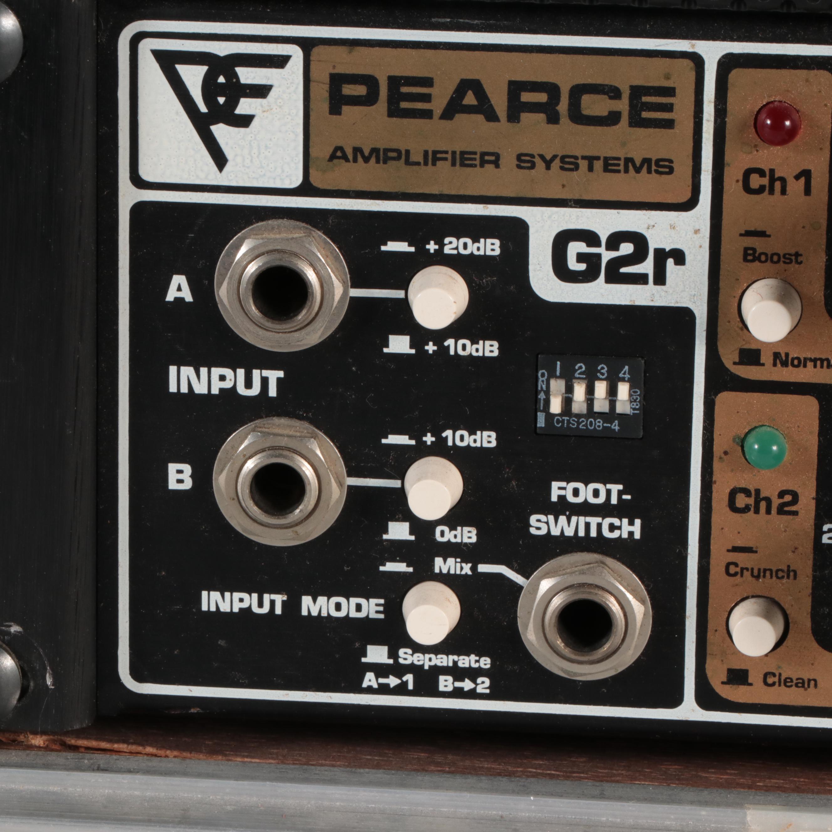 Dan Pearce G2R Guitar Amplifier with Road Case, Speaker Cabinet