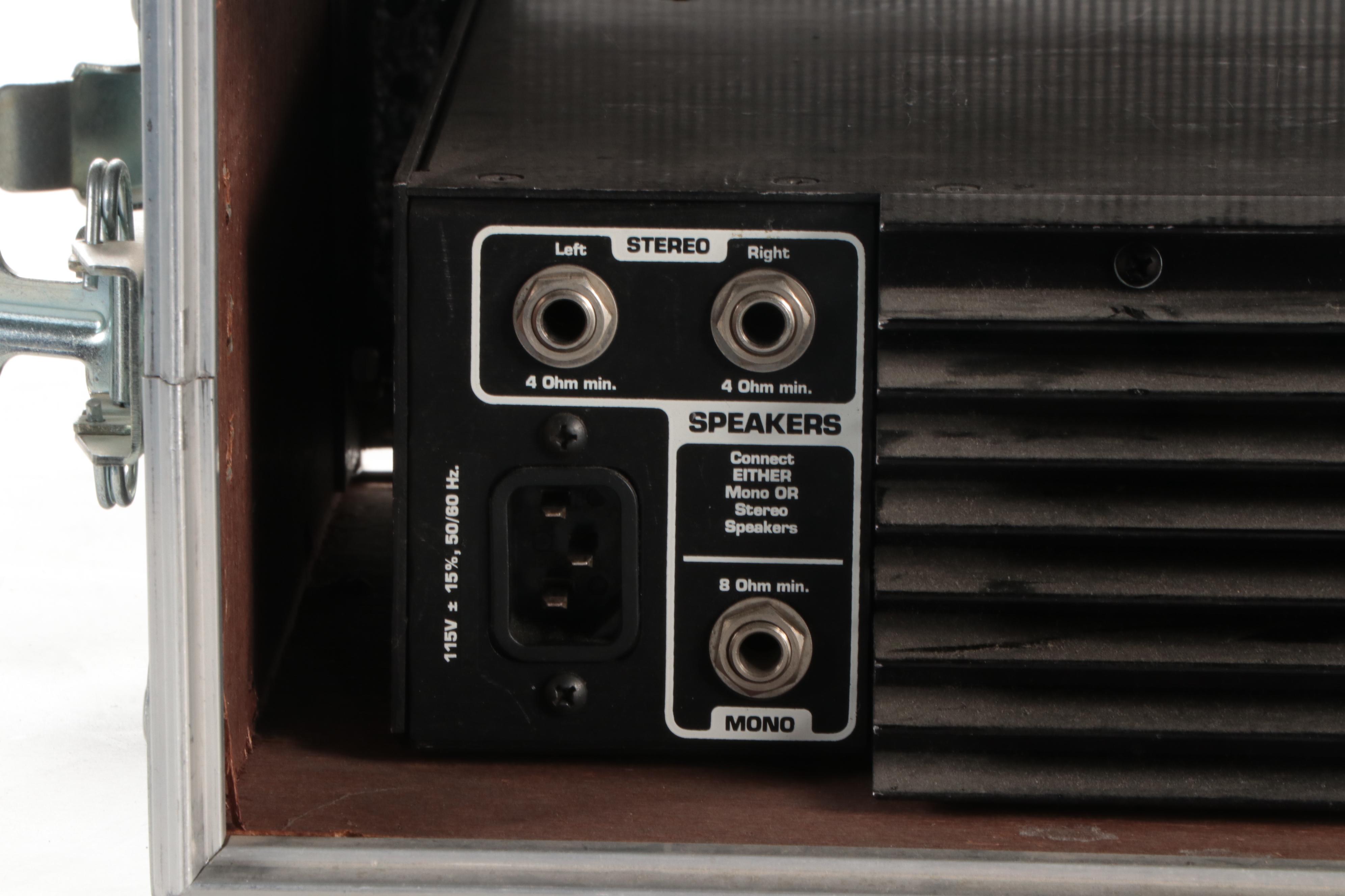 Dan Pearce G2R Guitar Amplifier with Road Case, Speaker Cabinet