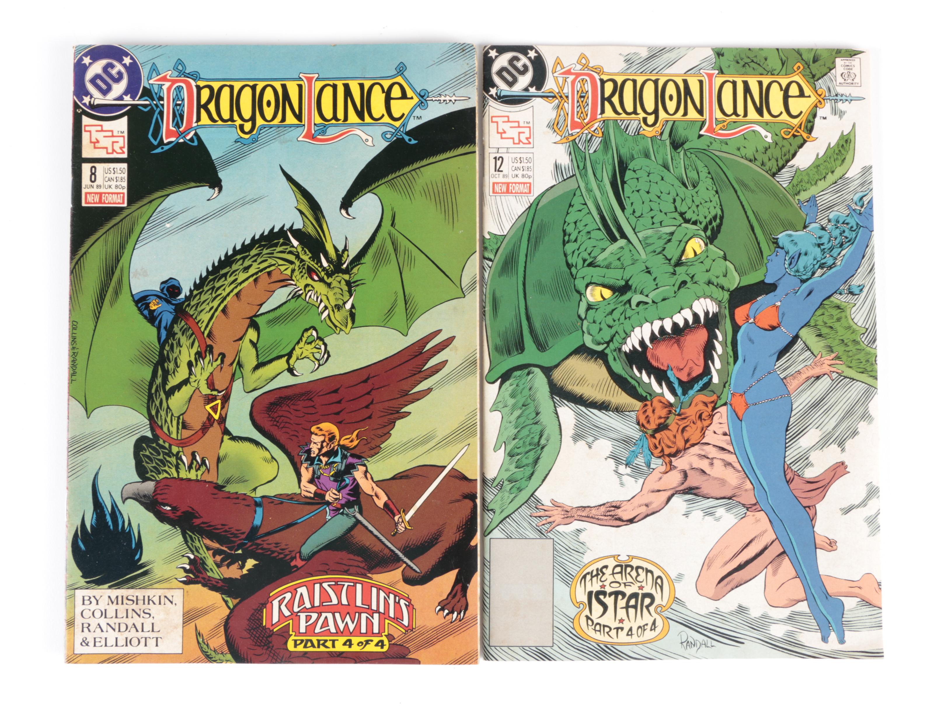 Modern Age Comics Including "Dragon Lance", "Forgotten Realms", "Elf Quest"