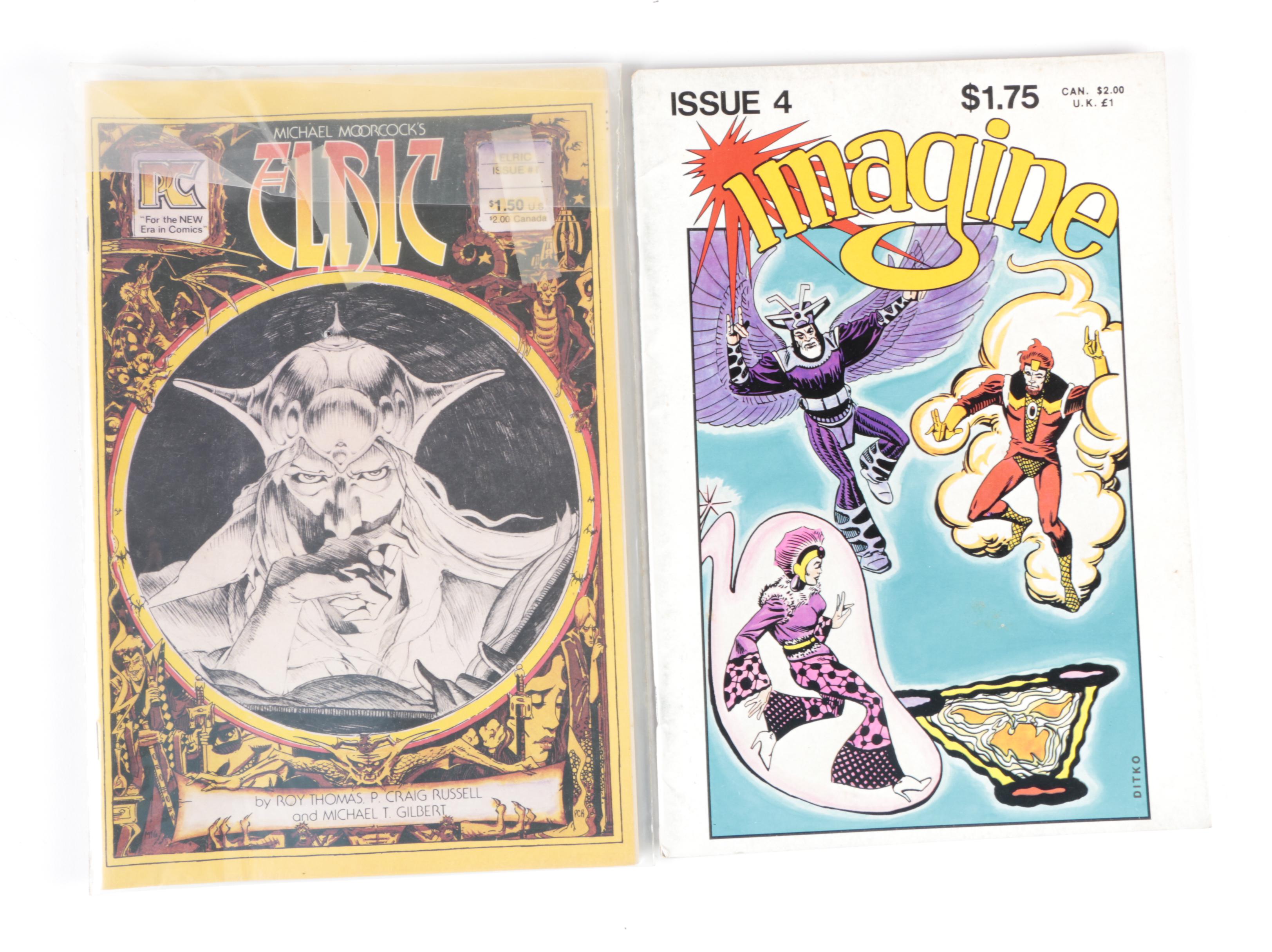 Modern Age Comics Including "Dragon Lance", "Forgotten Realms", "Elf Quest"