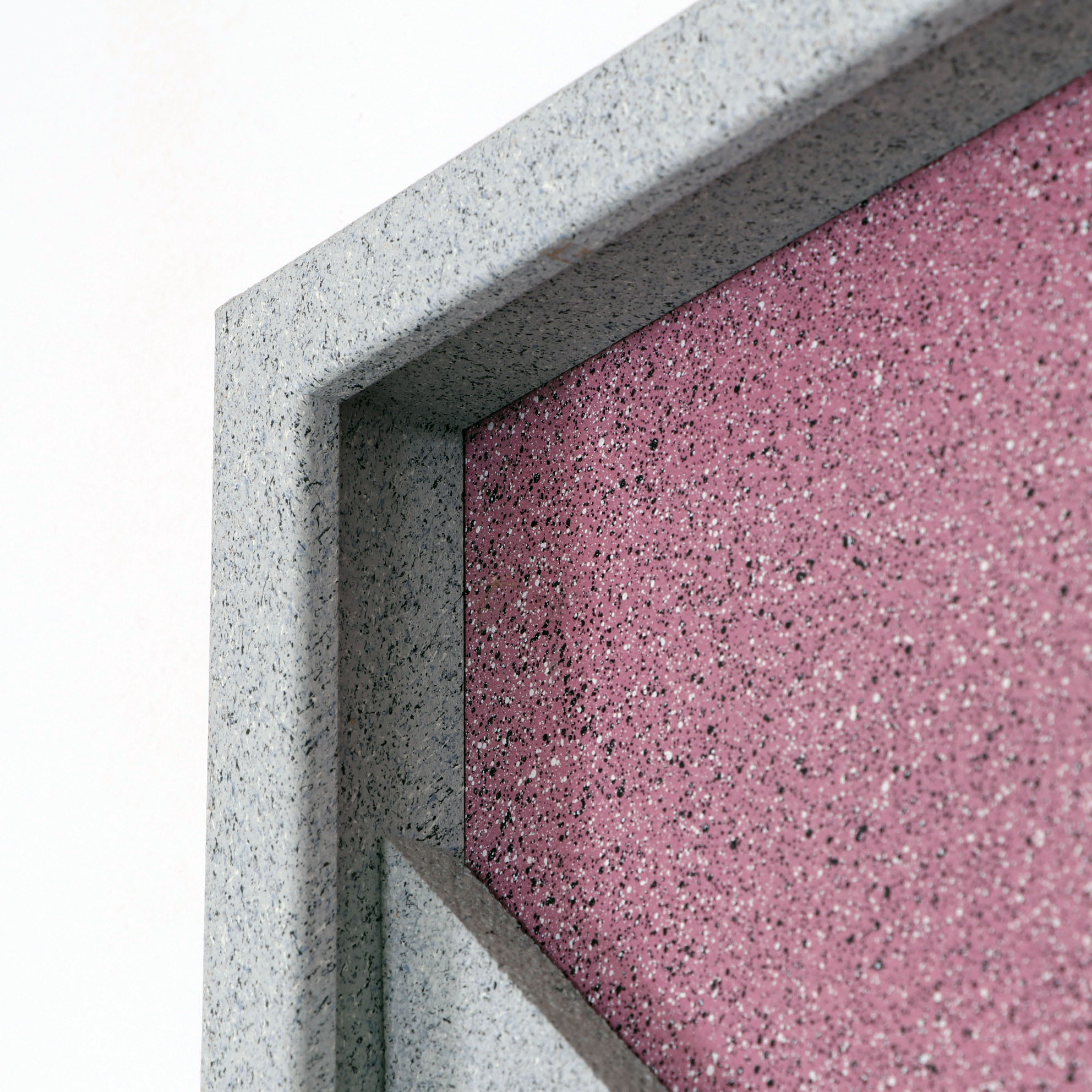 Jon Gilmore Modern Art Deco Style Mixed Media Composition