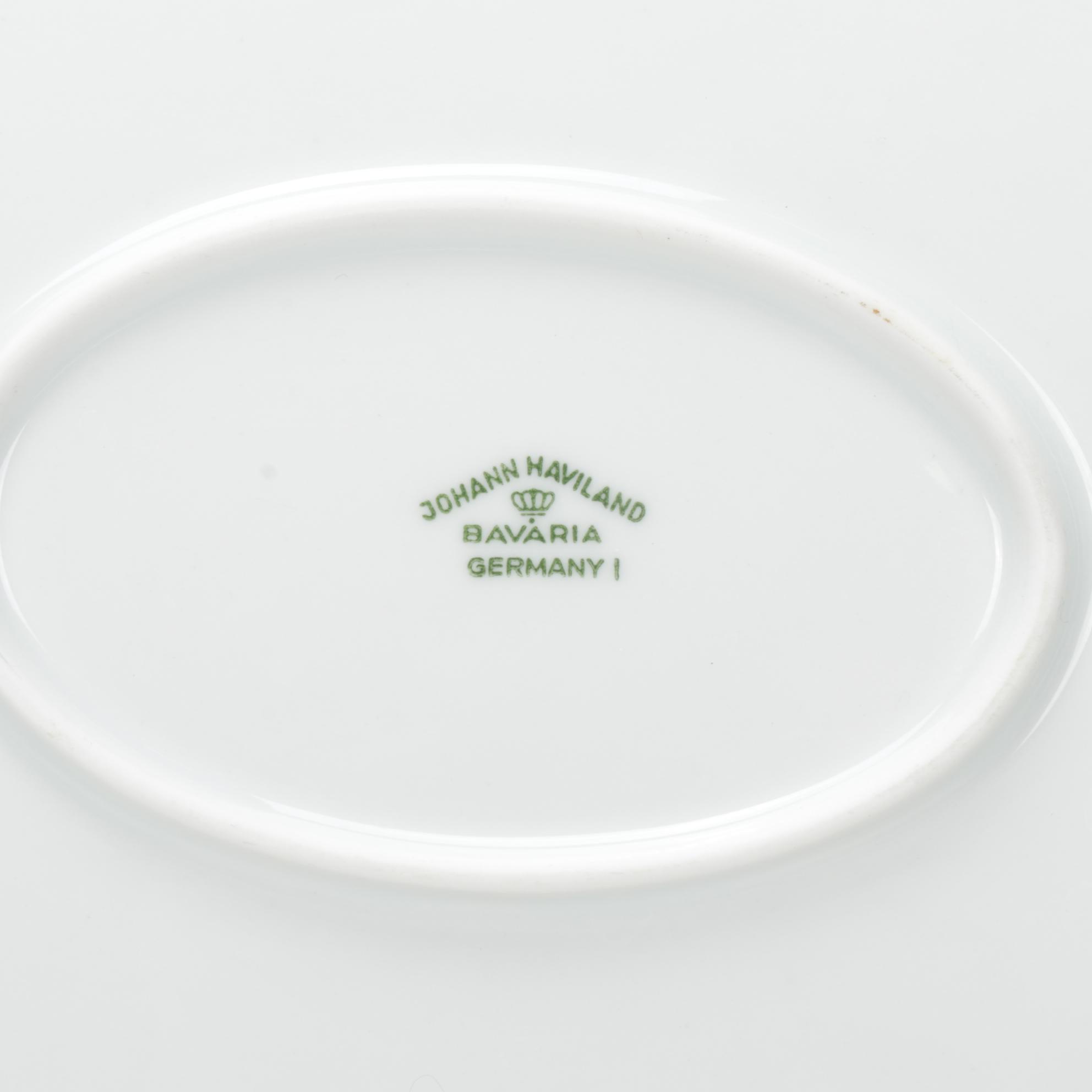 Johann Haviland Porcelain "Blue Garland" Dinnerware, 1953-1990