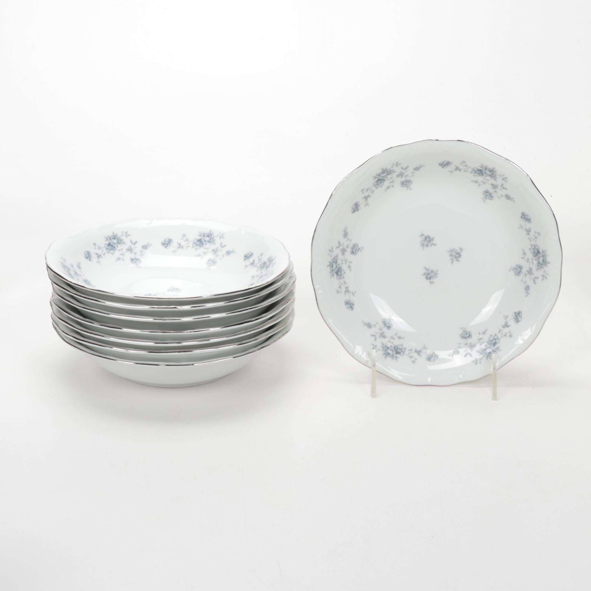 Johann Haviland Porcelain "Blue Garland" Dinnerware, 1953-1990