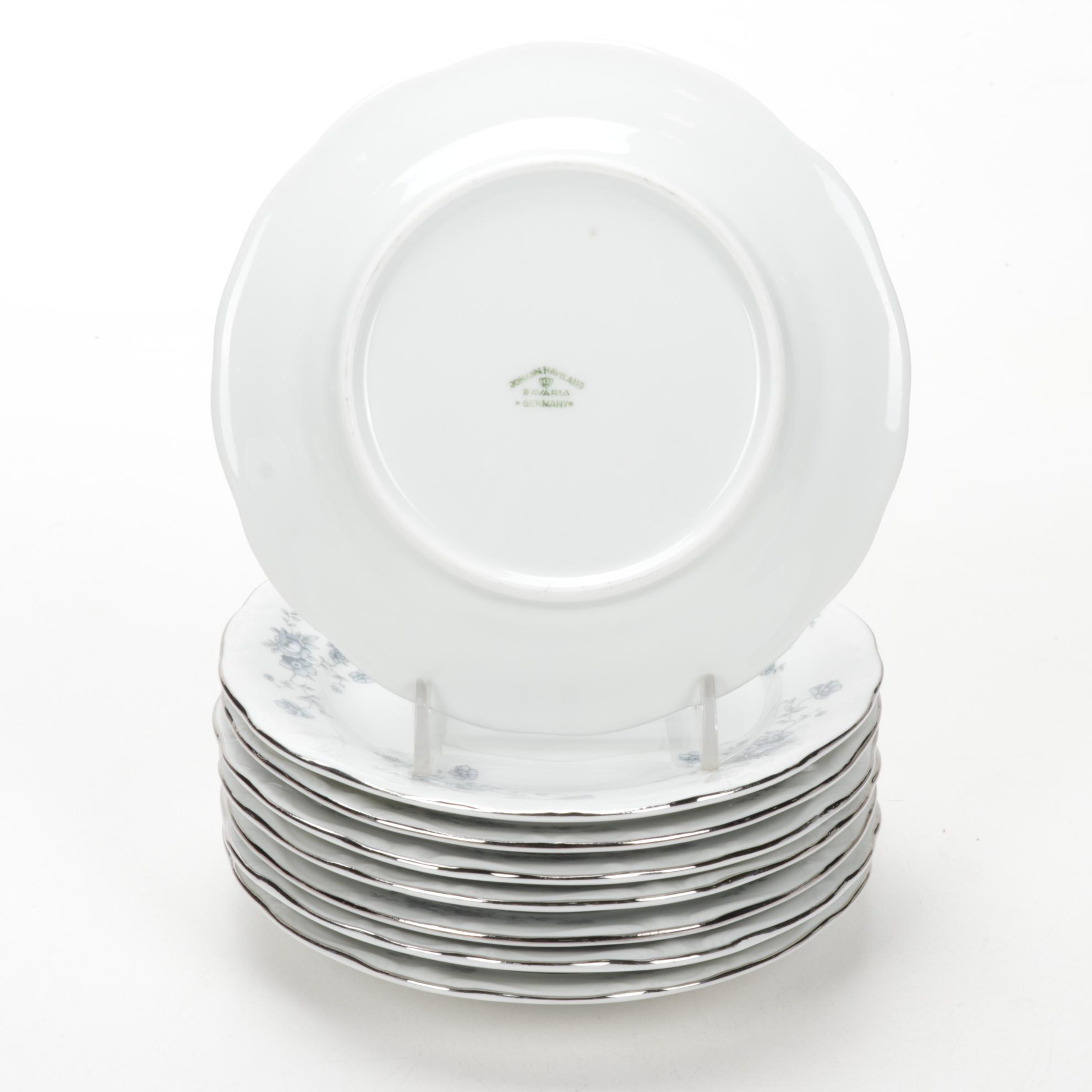 Johann Haviland Porcelain "Blue Garland" Dinnerware, 1953-1990