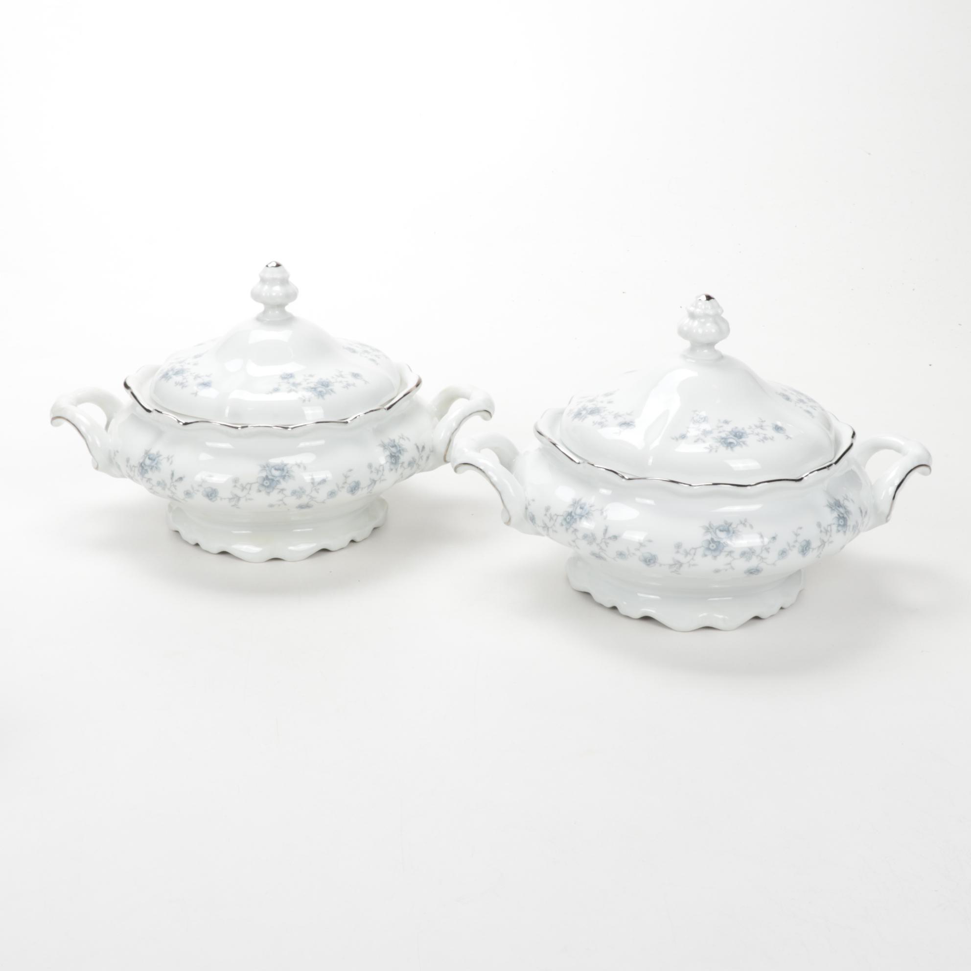 Johann Haviland Porcelain "Blue Garland" Dinnerware, 1953-1990