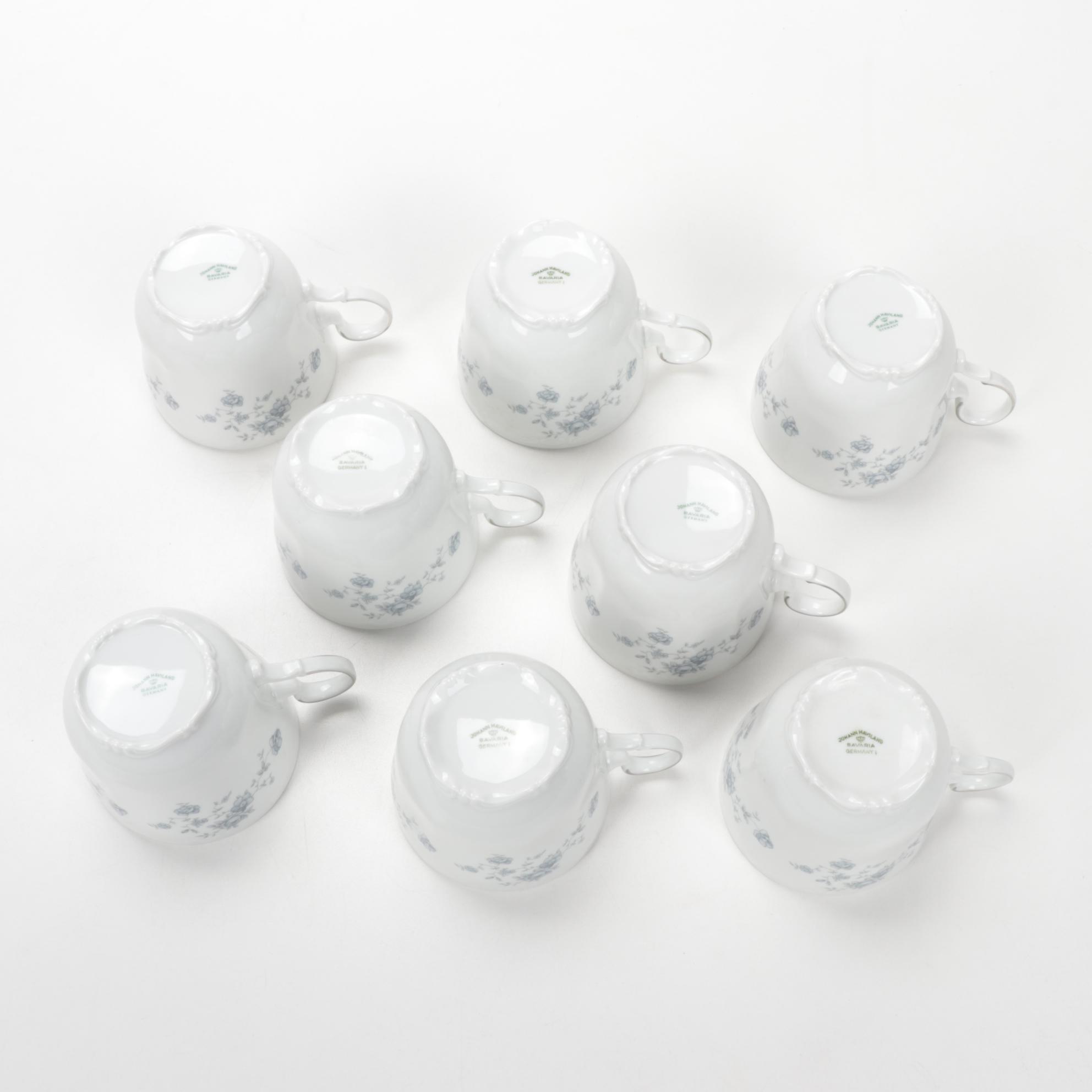 Johann Haviland Porcelain "Blue Garland" Dinnerware, 1953-1990