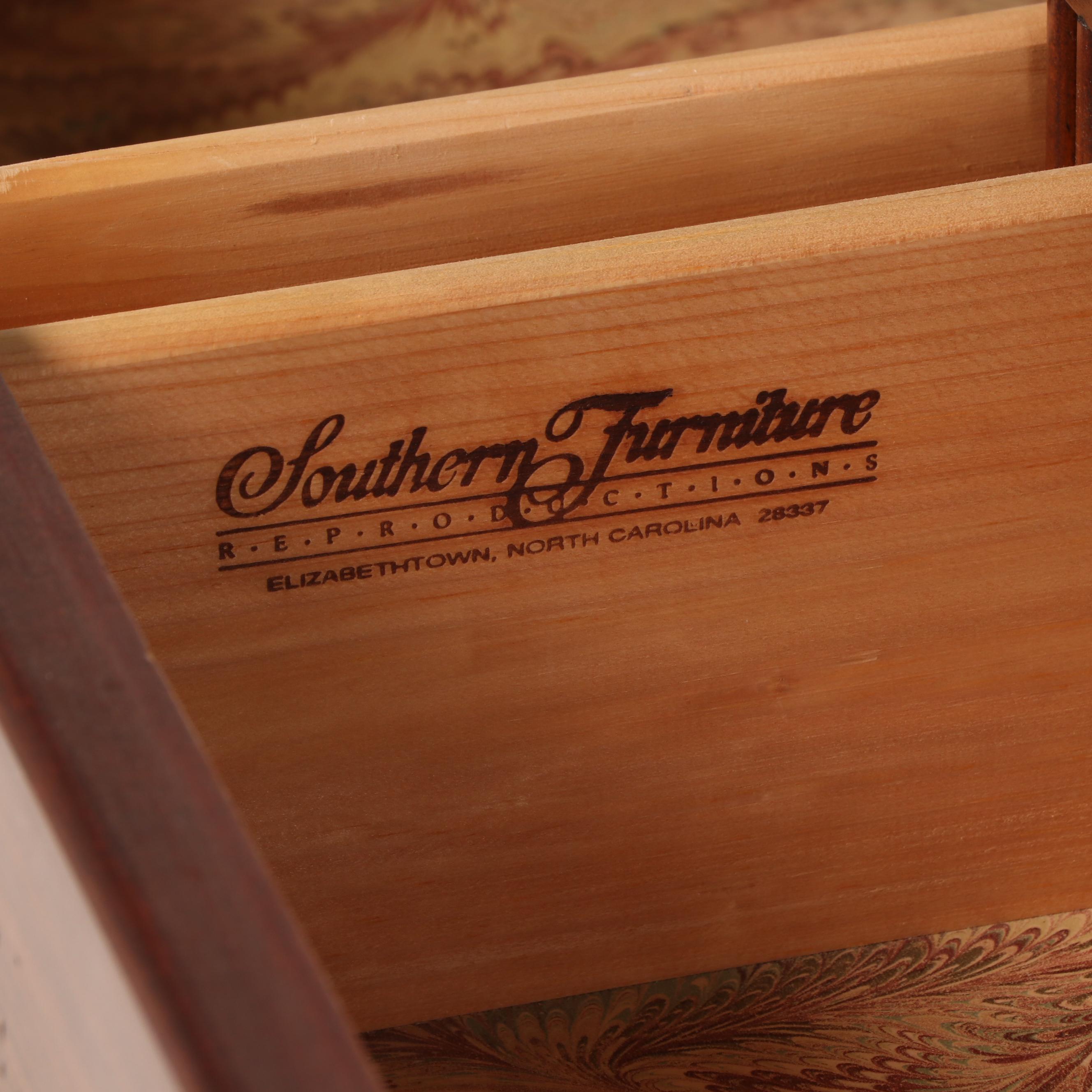 Southern Furniture Reproductions Stained Pine Chest of Drawers