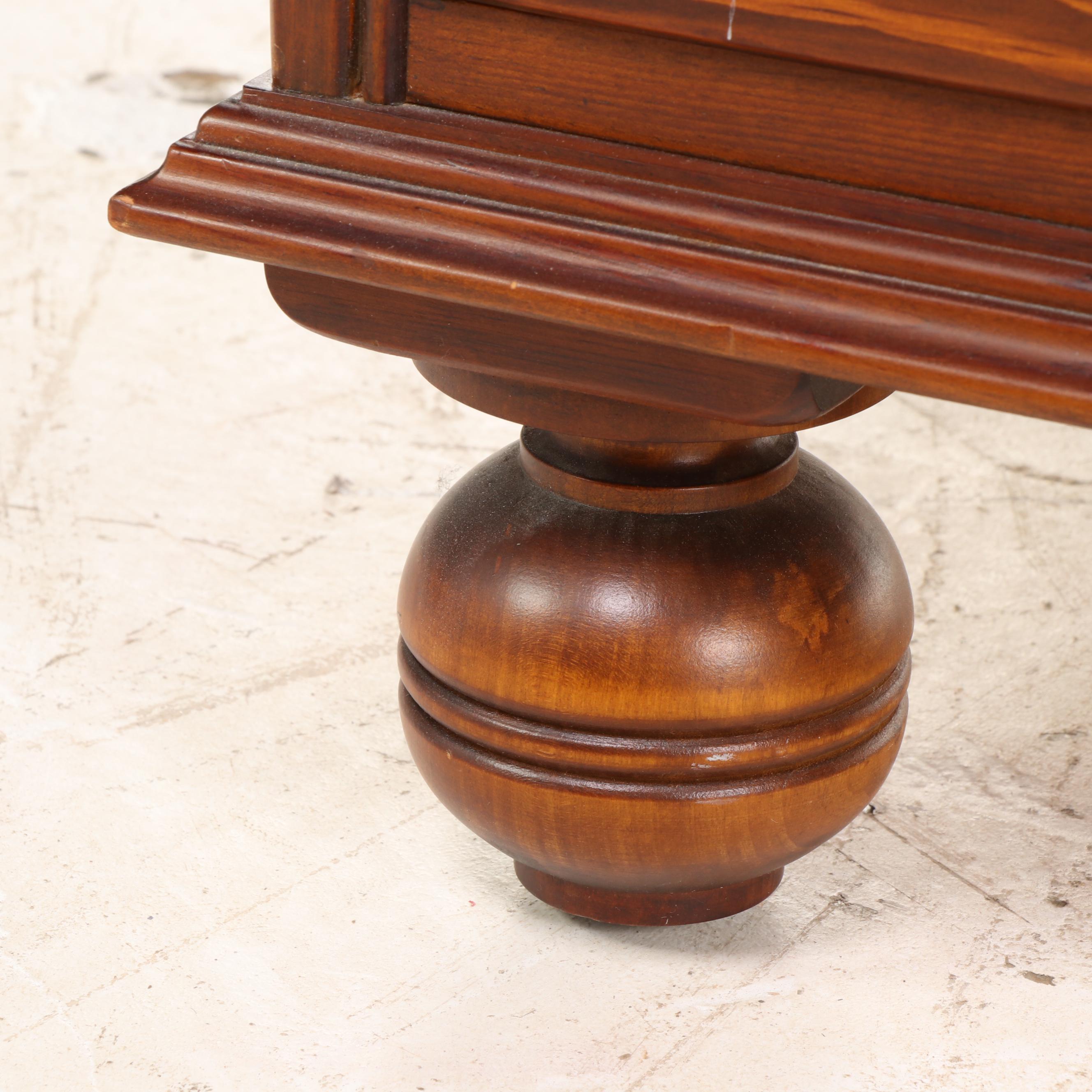 Southern Furniture Reproductions Stained Pine Chest of Drawers