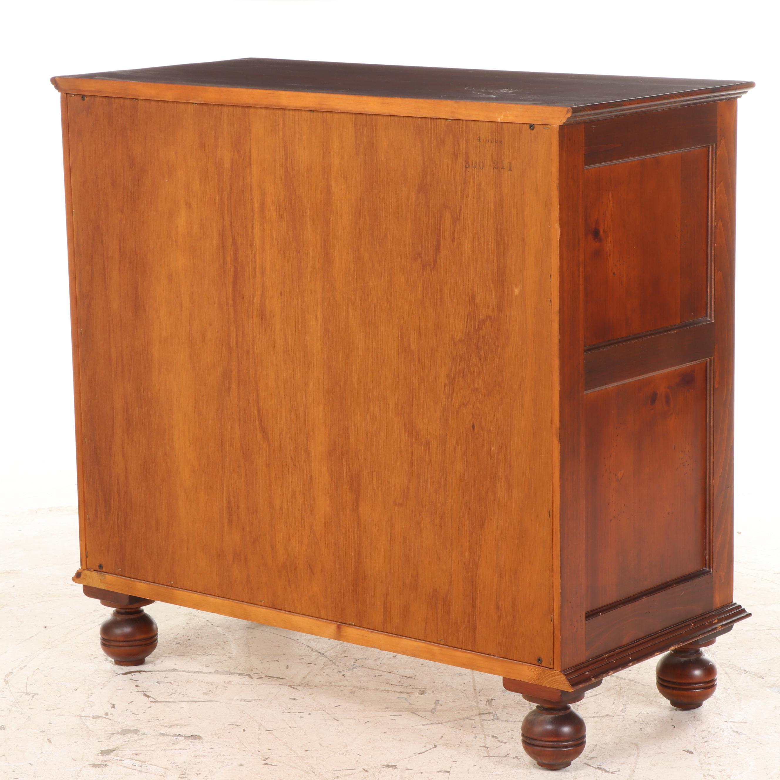 Southern Furniture Reproductions Stained Pine Chest of Drawers